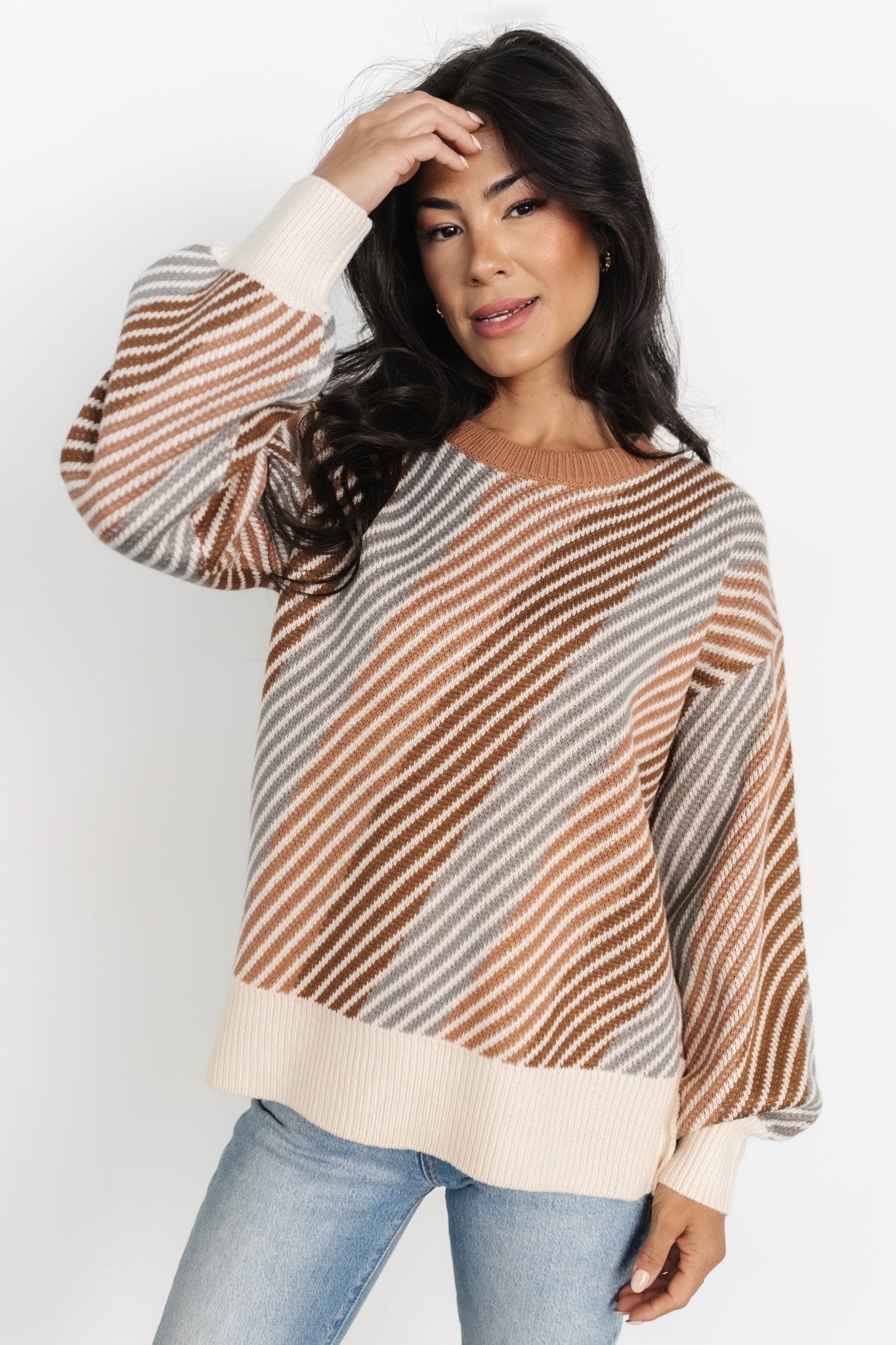 Baldwin Striped Sweater | Multi Professional Online