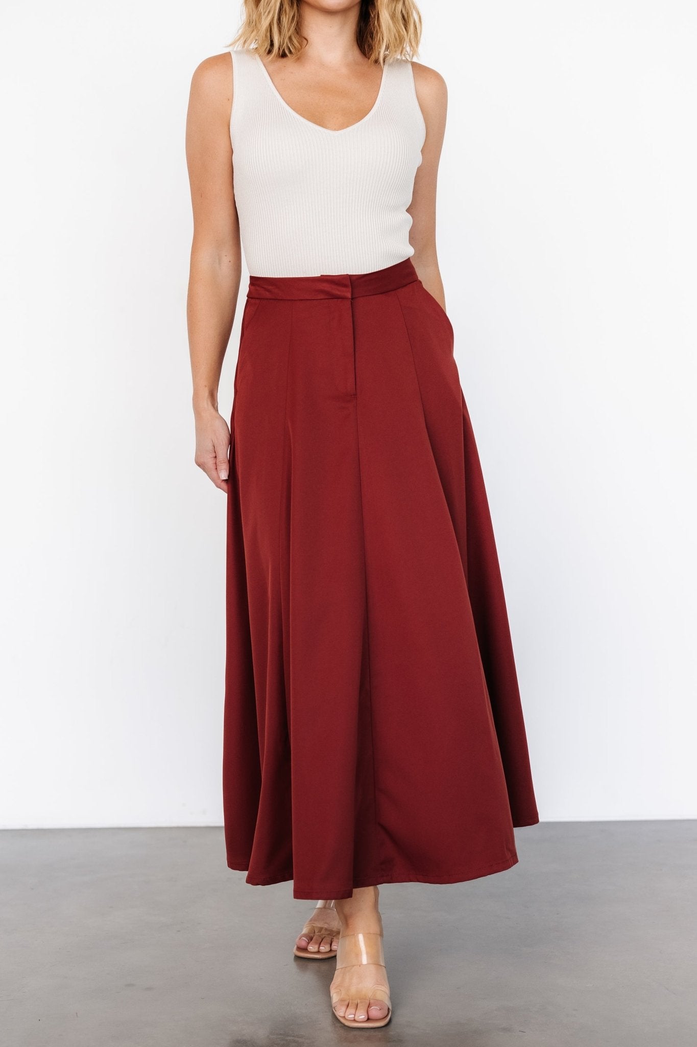 Shaylyn Maxi Skirt | Cinnamon Tumblr Sale Online