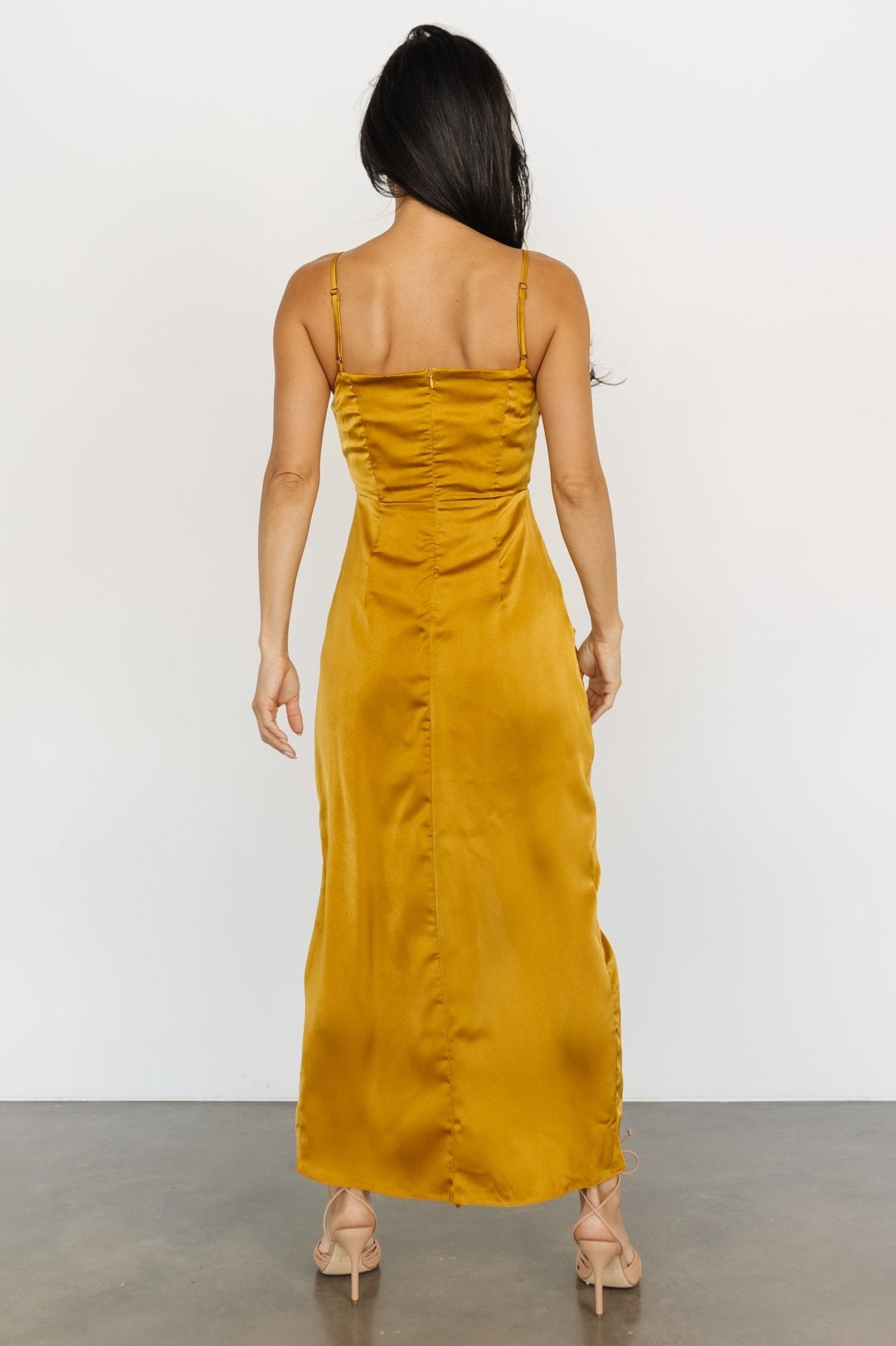 Thessaly Maxi Dress | Brushed Gold Buy Cheap Pices