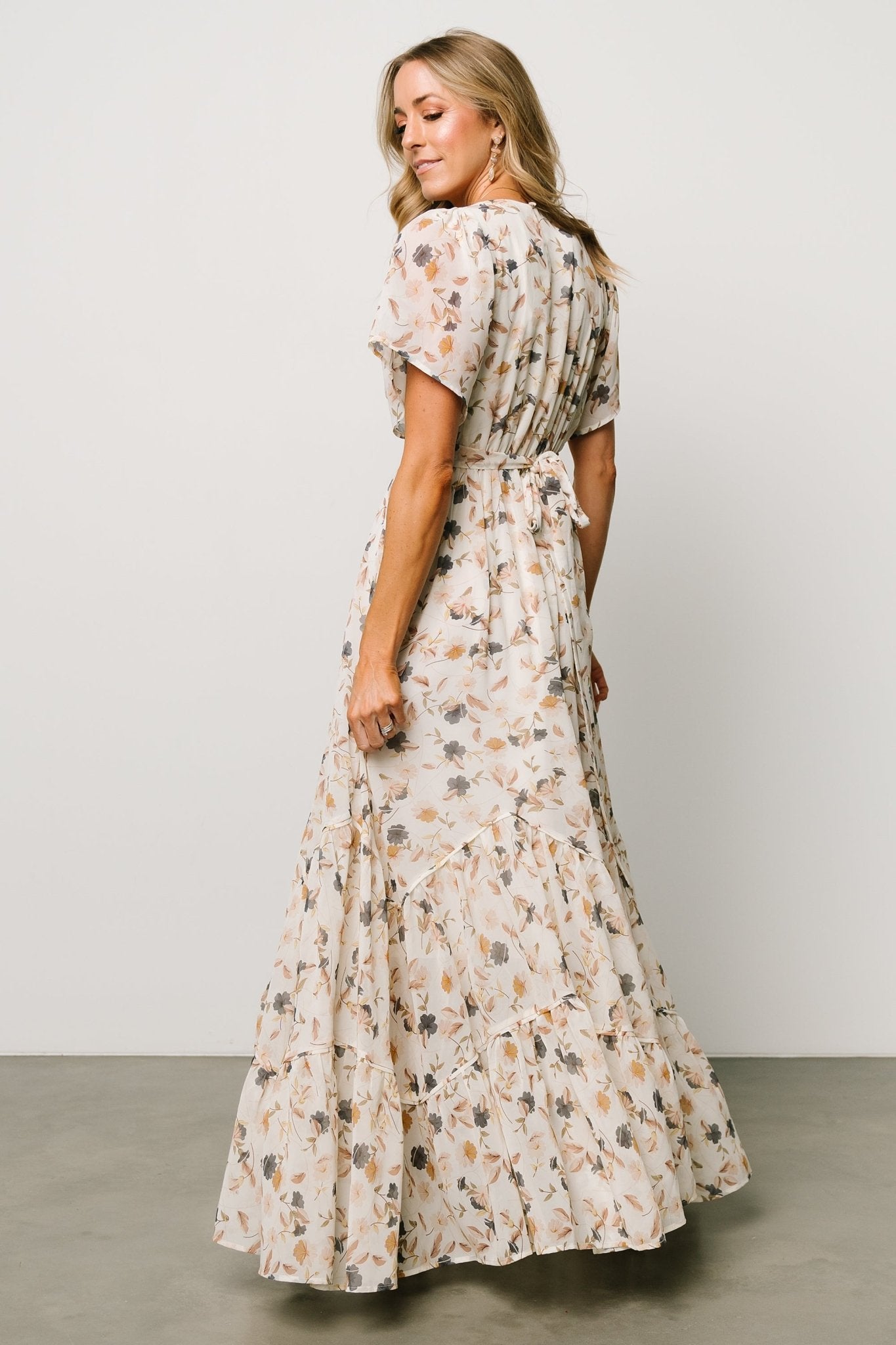 Katherine Maxi Dress | Multi Floral Collections For Sale