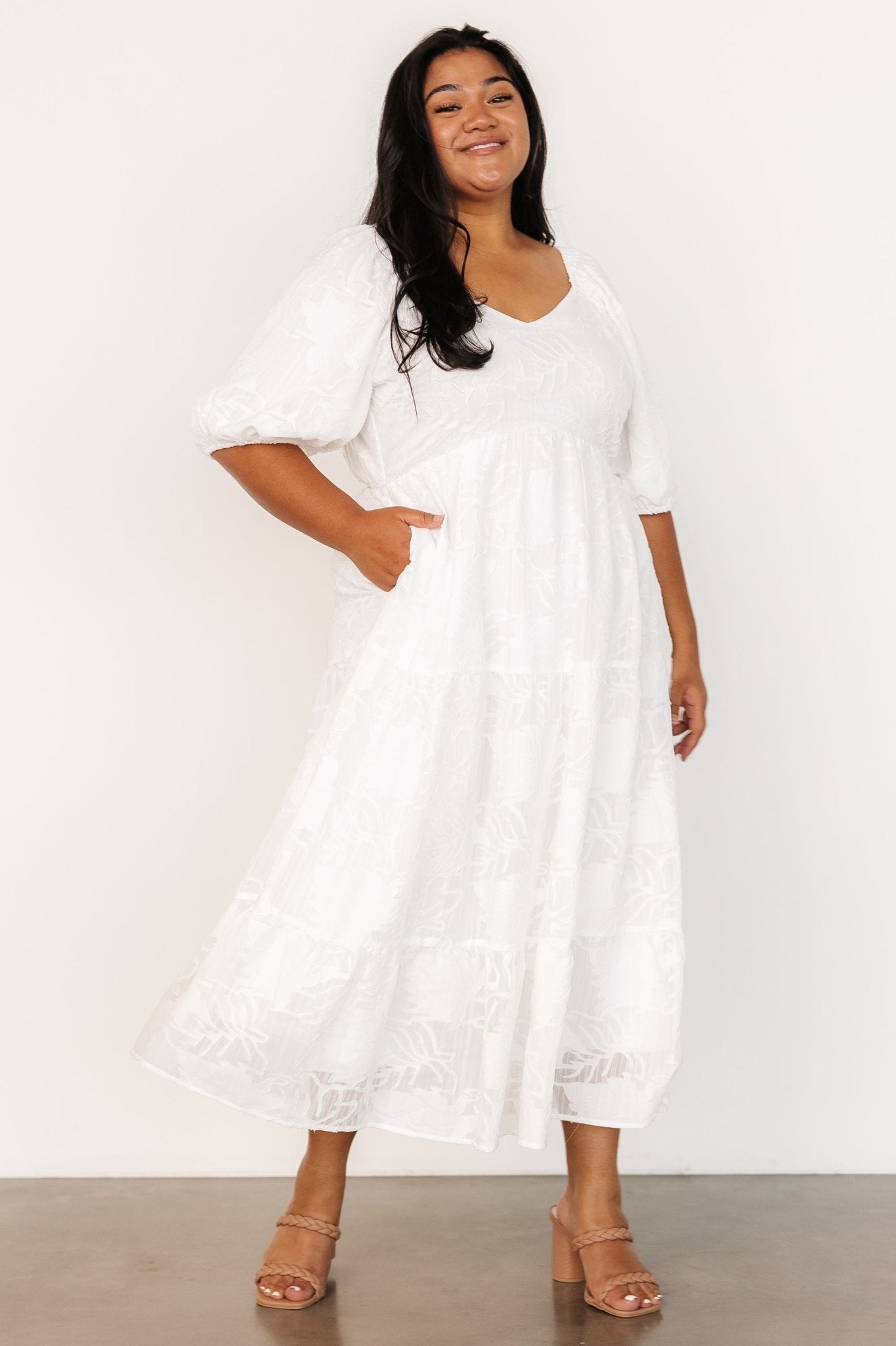 Hayward Dress | White Genuine Sale Online