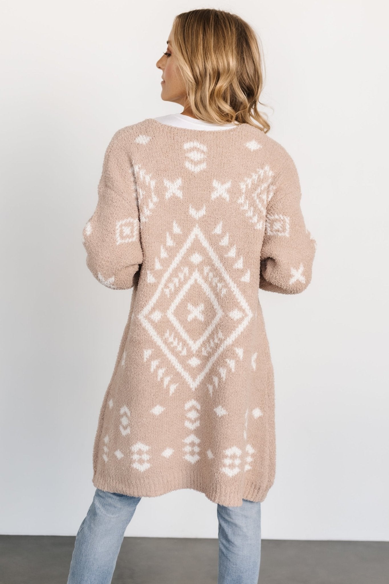 Missoula Oversized Cardigan | Sand + Off White Cheap Purchase