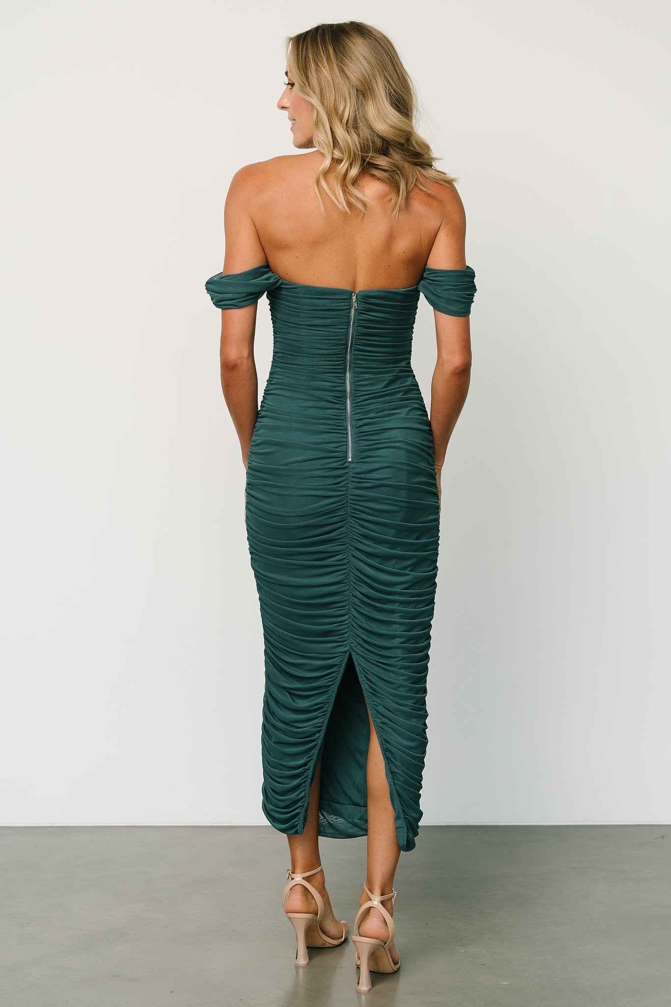 Alessandra Mesh Midi Dress | Peacock Outlet Release Dates