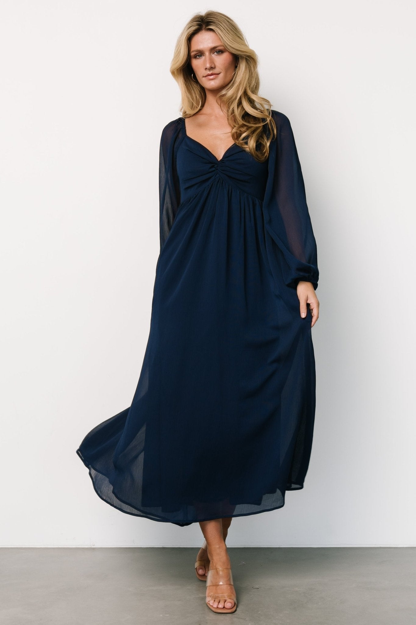 Dione Midi Dress | Navy Supply Sale Online