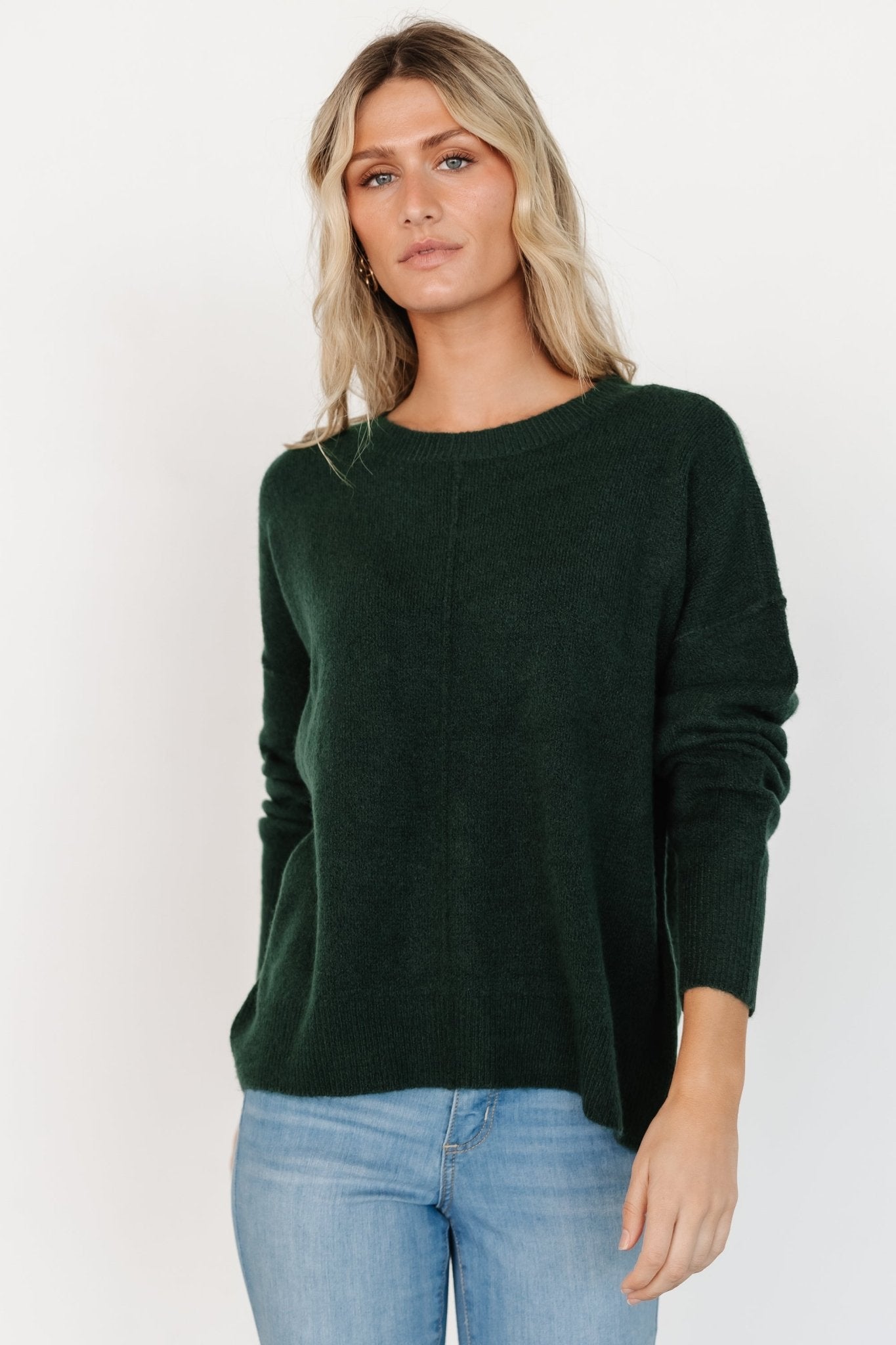 Edmonton Sweater | Dark Green Sale Footlocker Pictures