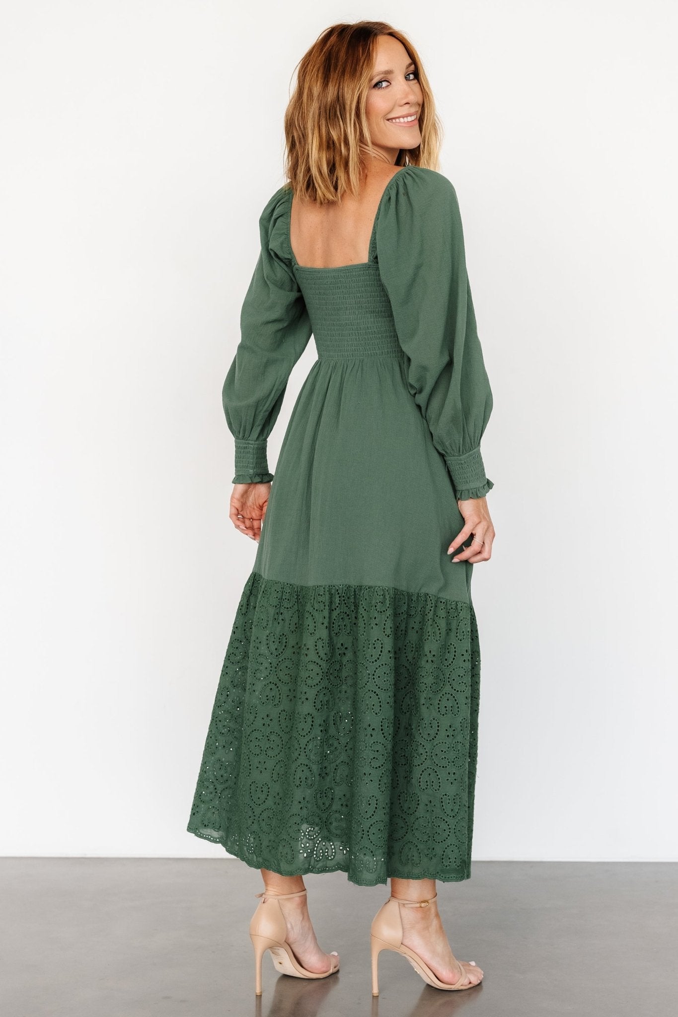 Marcella Maxi Dress | Green Big Sale