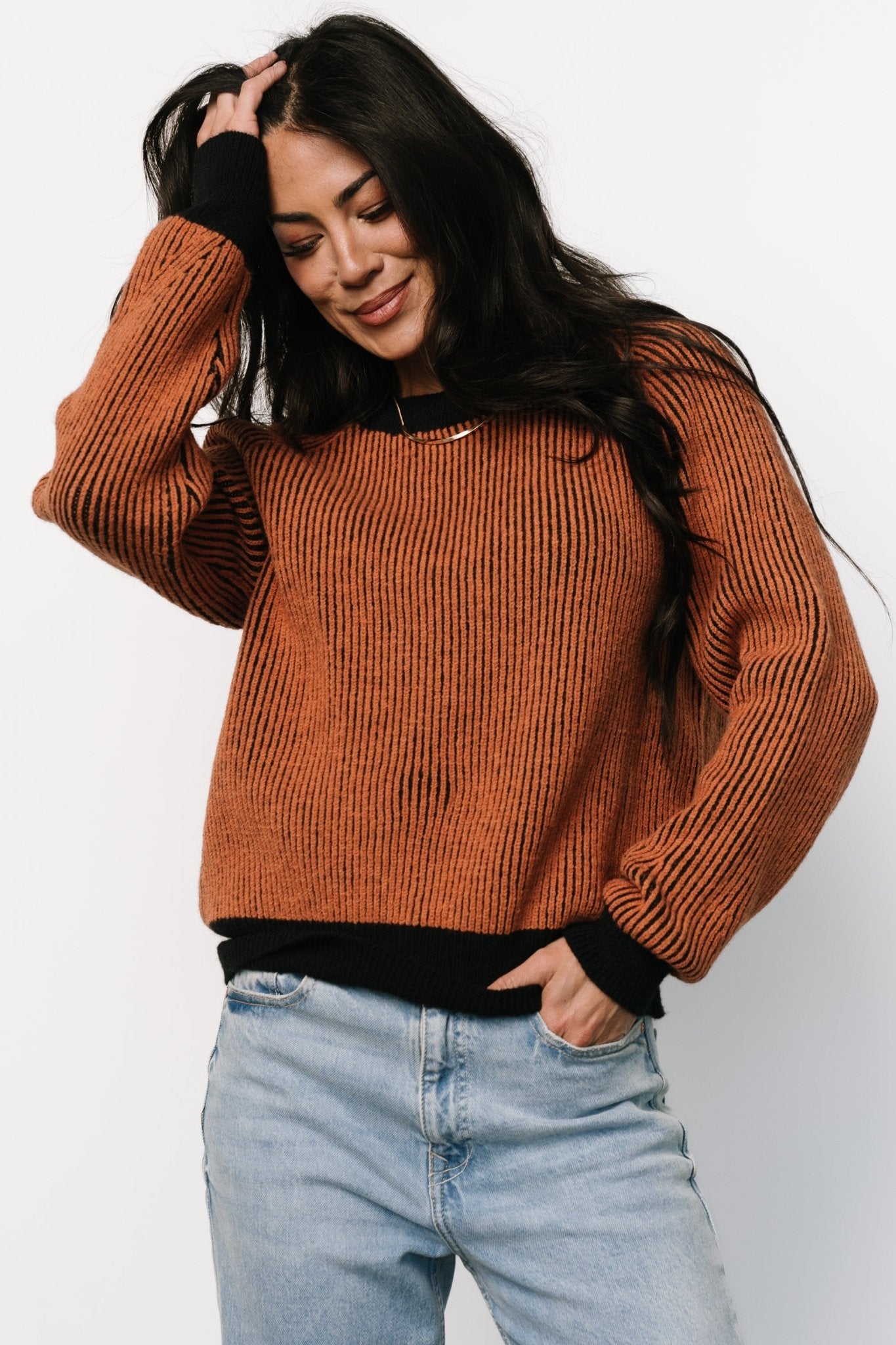 Winifred Ribbed Sweater | Black + Spice Shop Offer Cheap Online