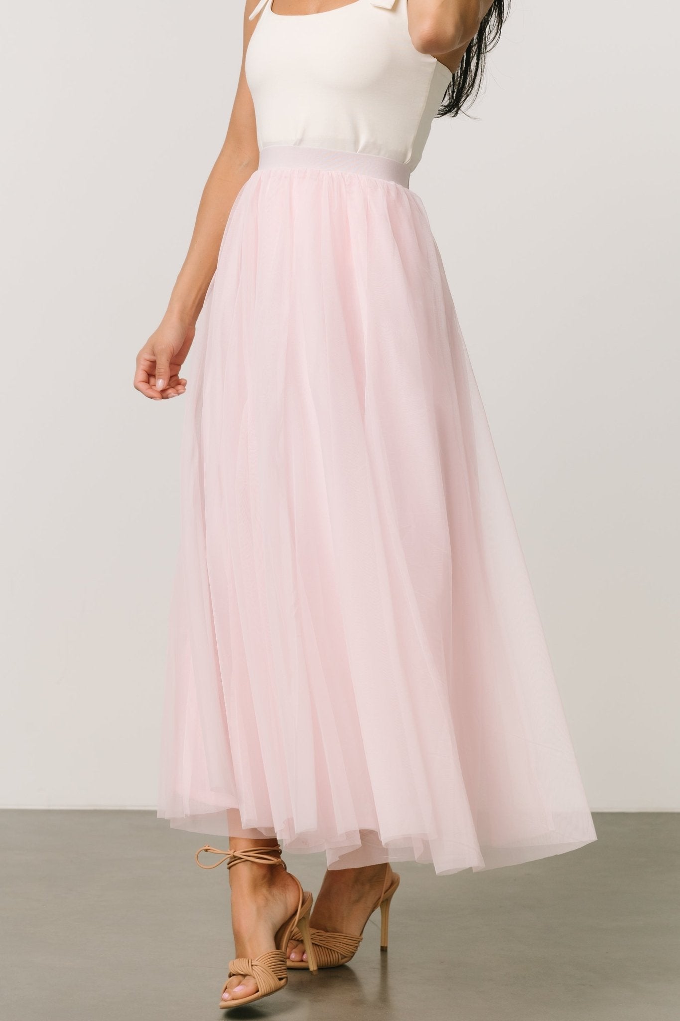 Mila Tulle Skirt | Rosy Pink Popular Online