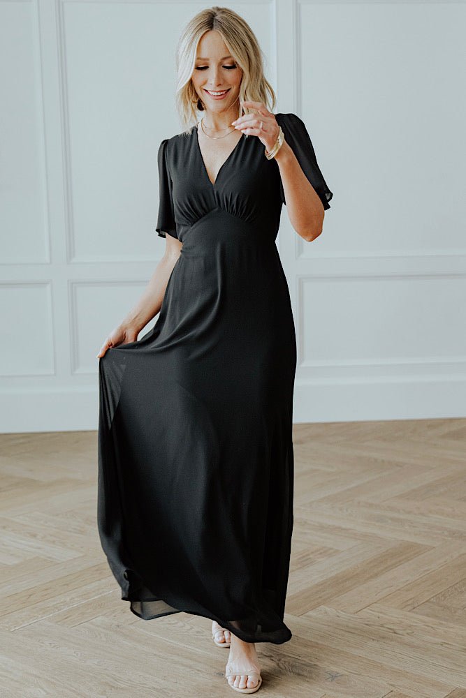 Esti Maxi Dress | Black Really Cheap