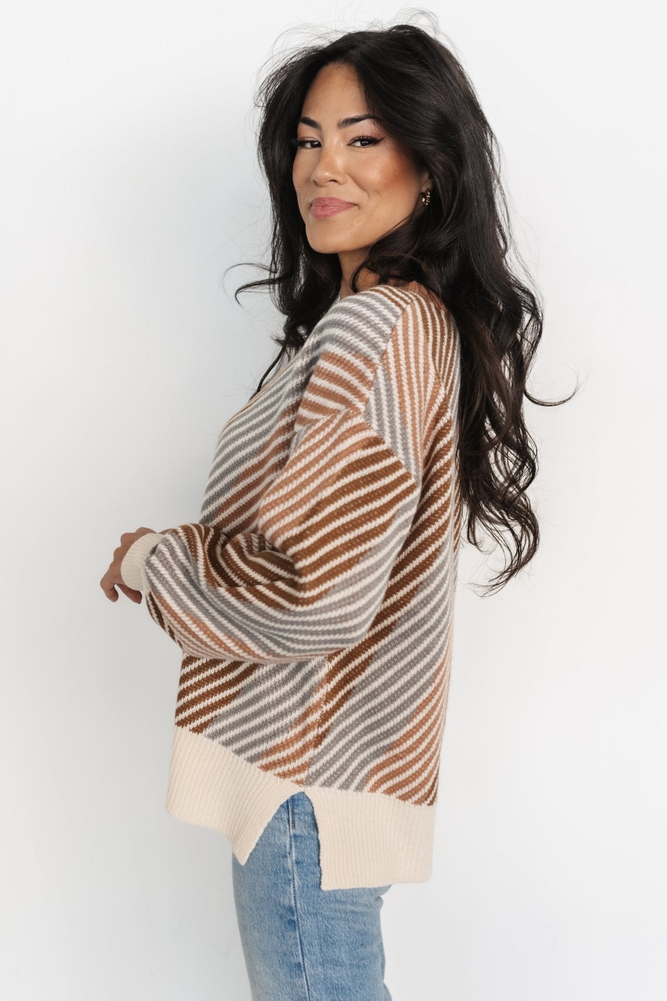 Baldwin Striped Sweater | Multi Professional Online