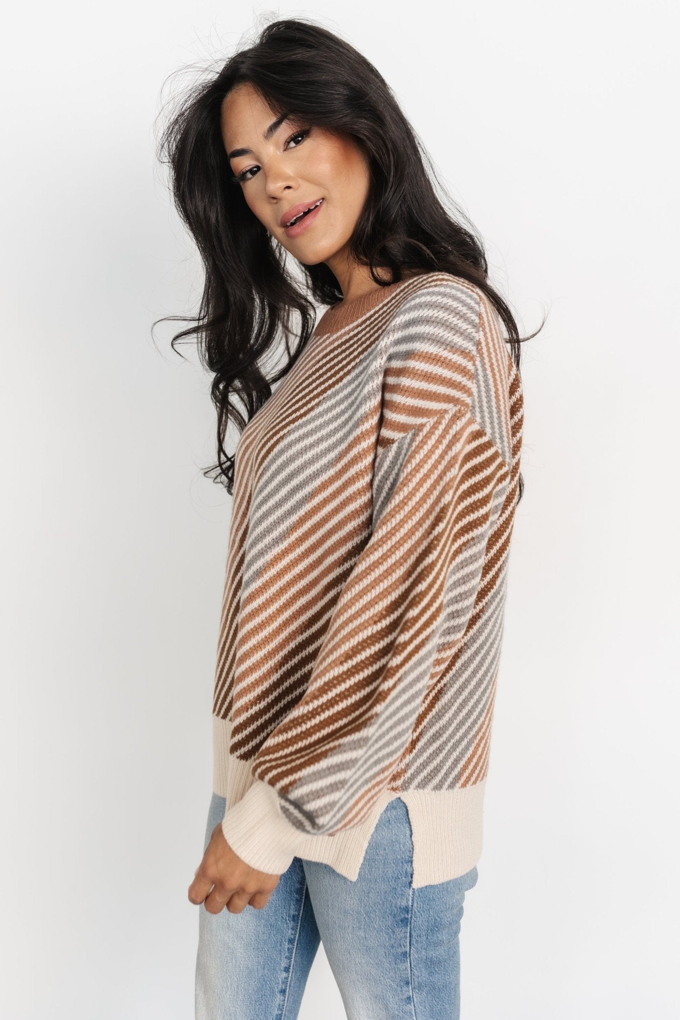 Baldwin Striped Sweater | Multi Professional Online