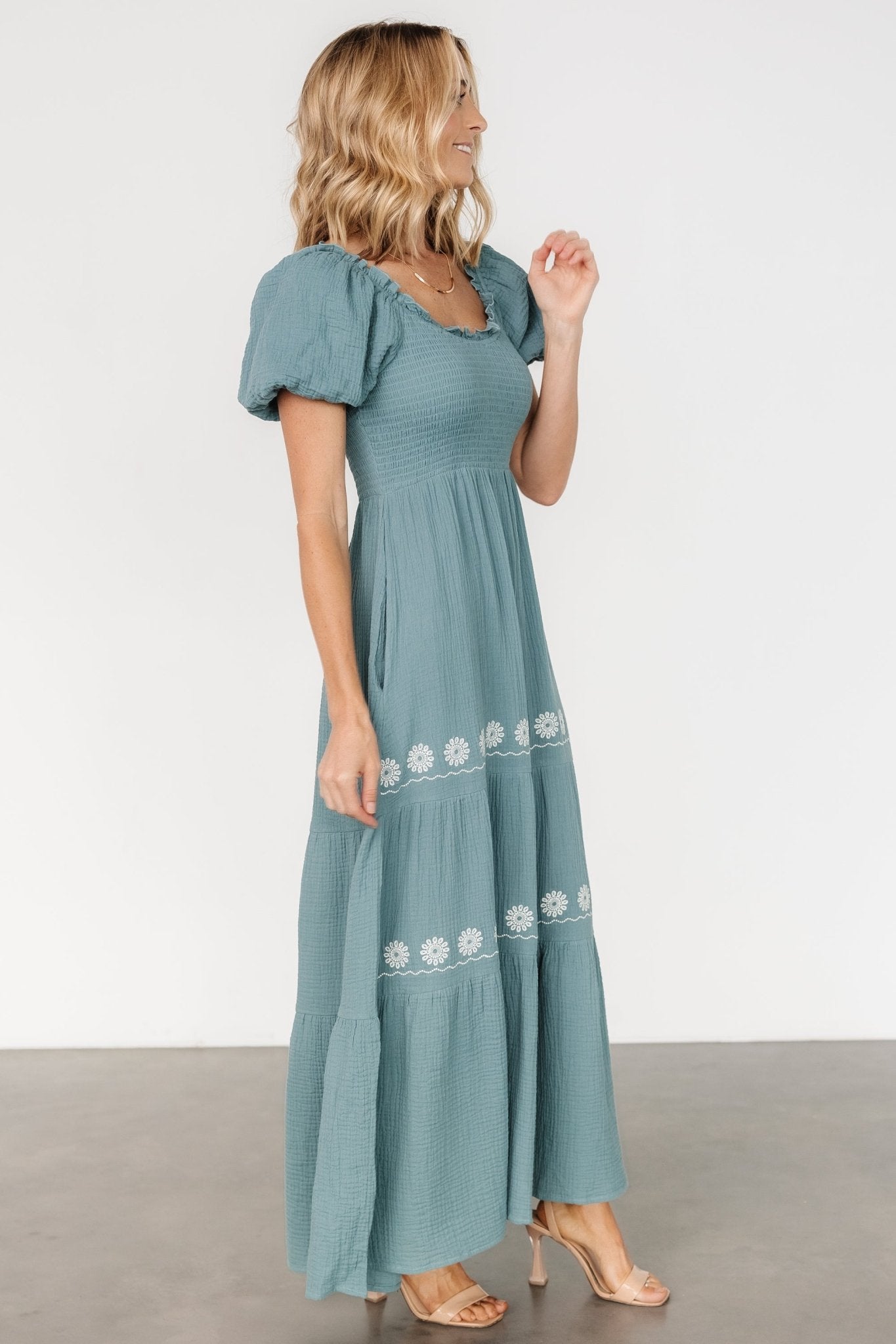 Carrington Maxi Dress | Vintage Teal Cheap Pick A Best