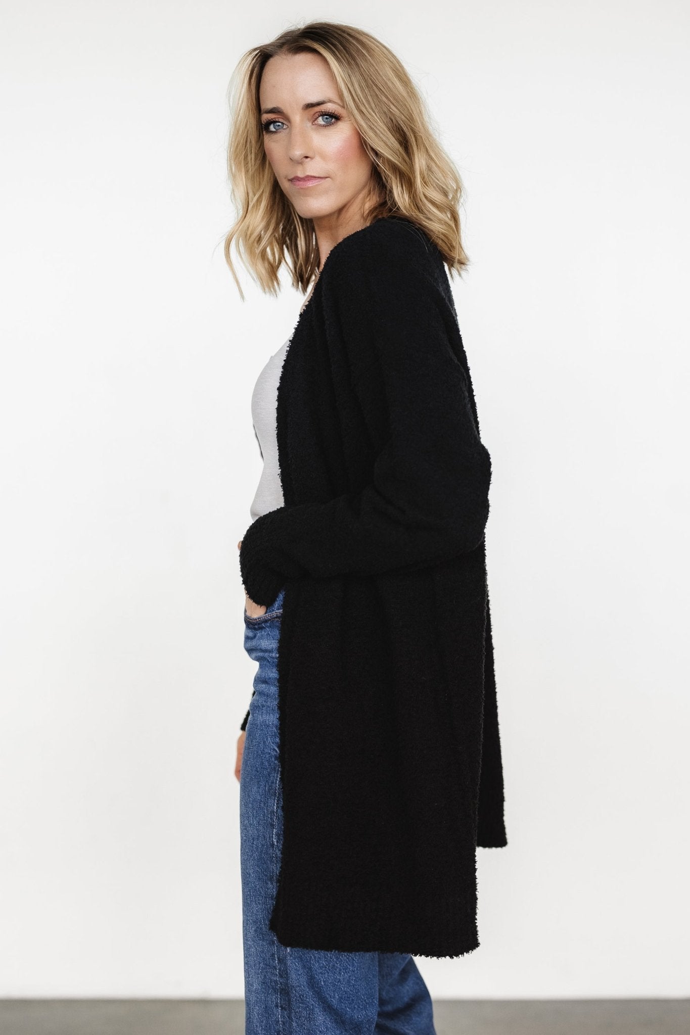 Larsen Cardigan | Black Discount Cheap Online