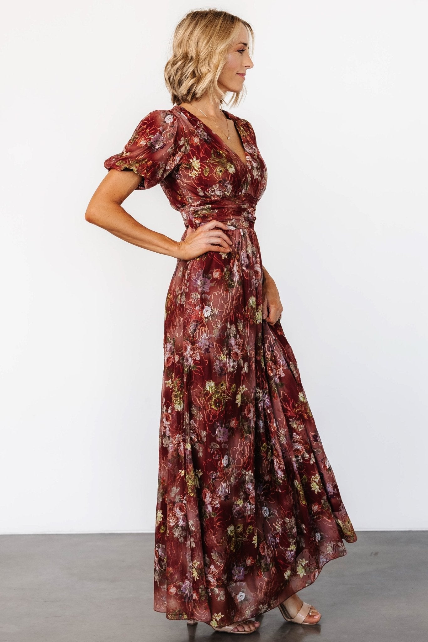 Ardley Maxi Dress | Rust Multi Floral The Best Store To Get