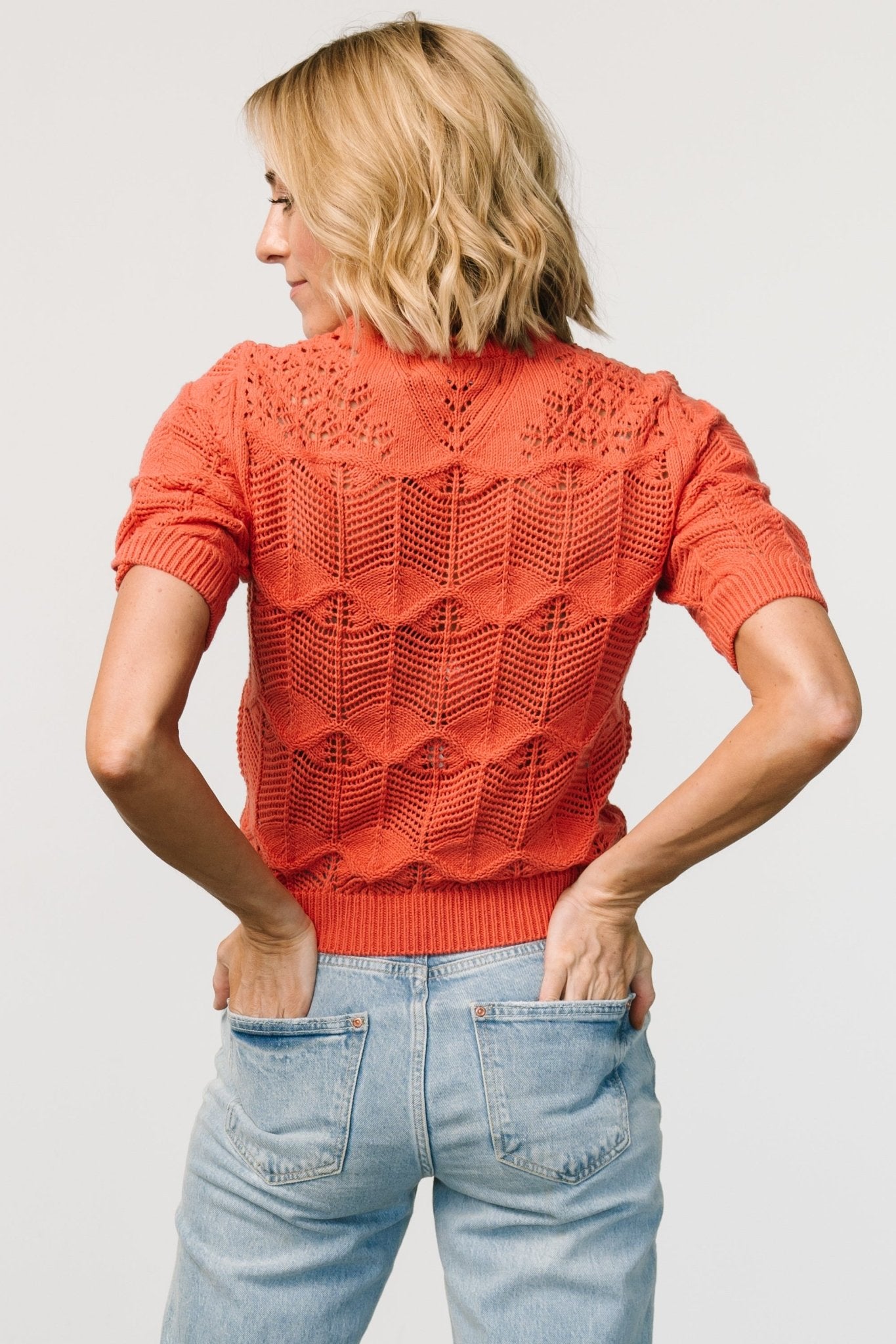 Josella Knit Top | Rust Free Shipping Low Pice Fee Shipping