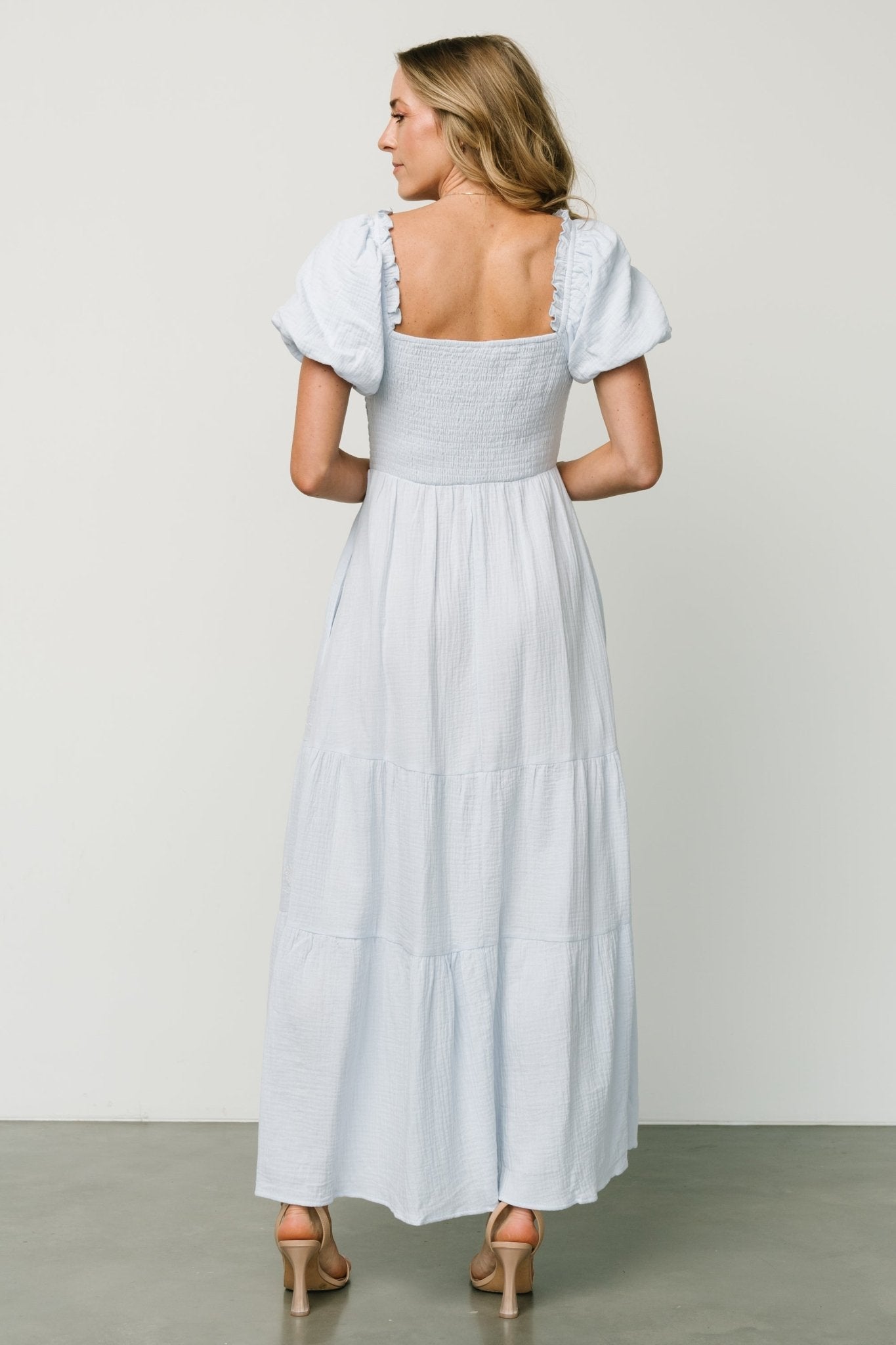 Carrington Maxi Dress | Light Blue Cheapest