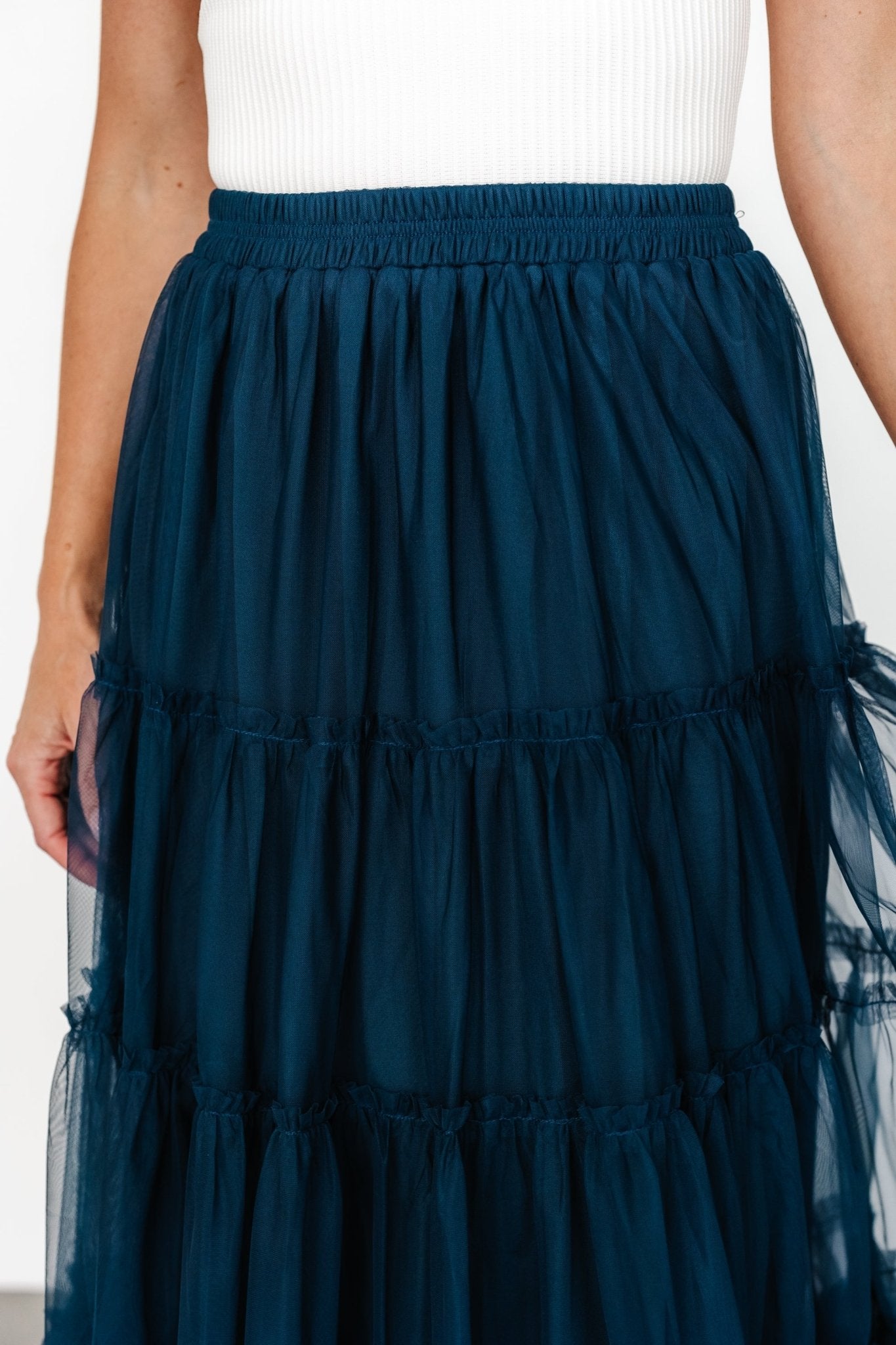 Galena Tulle Skirt | Deep Topaz Cheap Sale Online