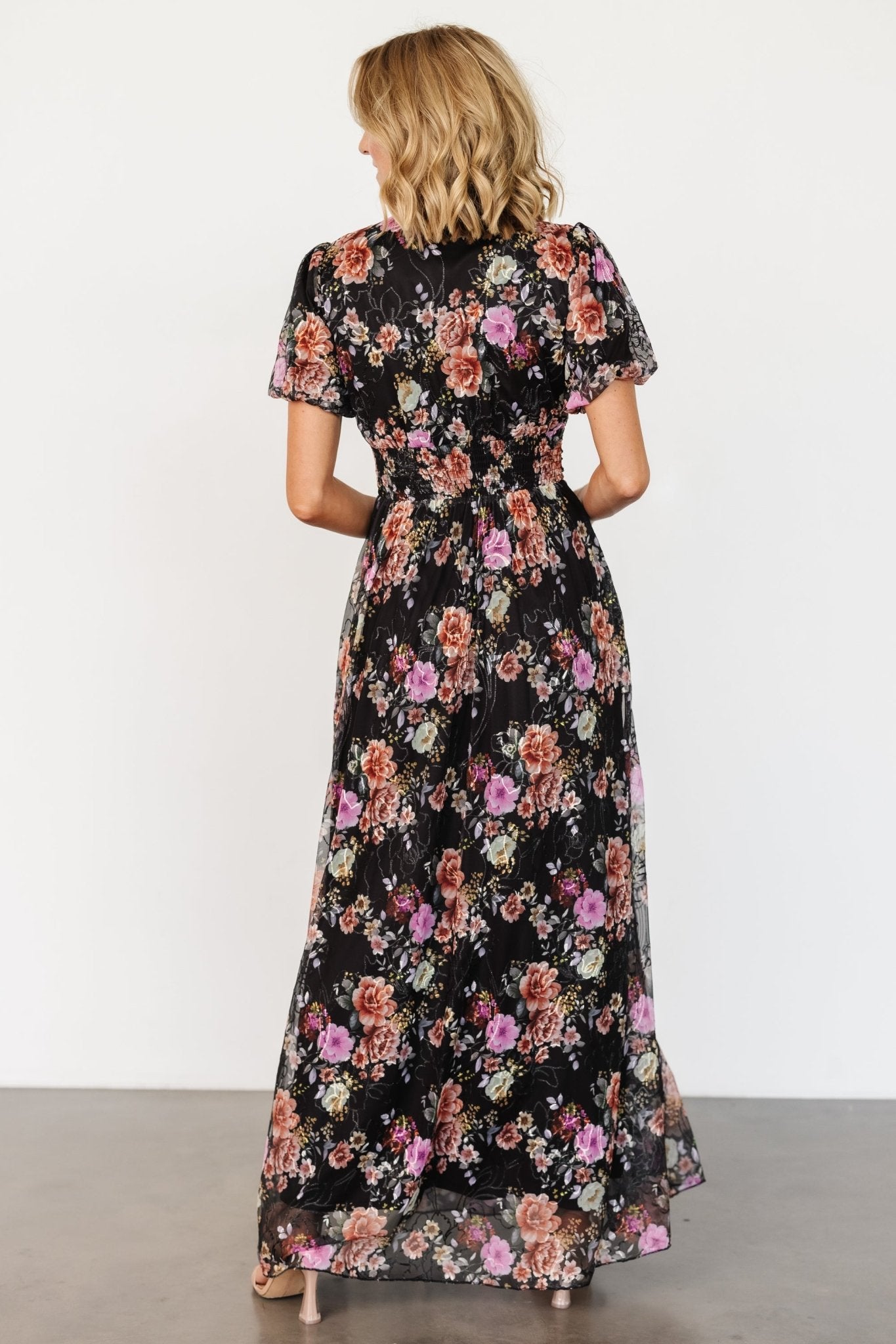 Ardley Maxi Dress | Black Multi Floral Free Shipping Sast