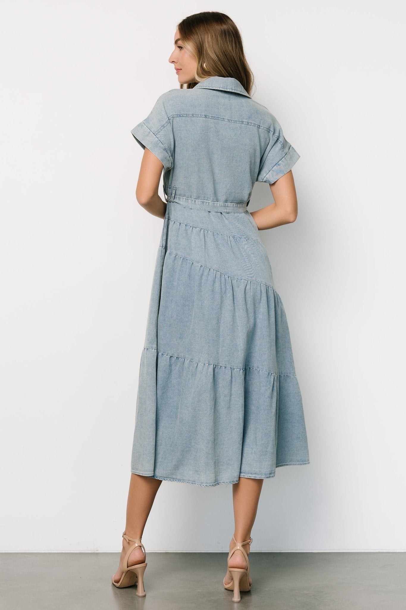 Logan Button Up Dress | Denim Cheap Good Selling