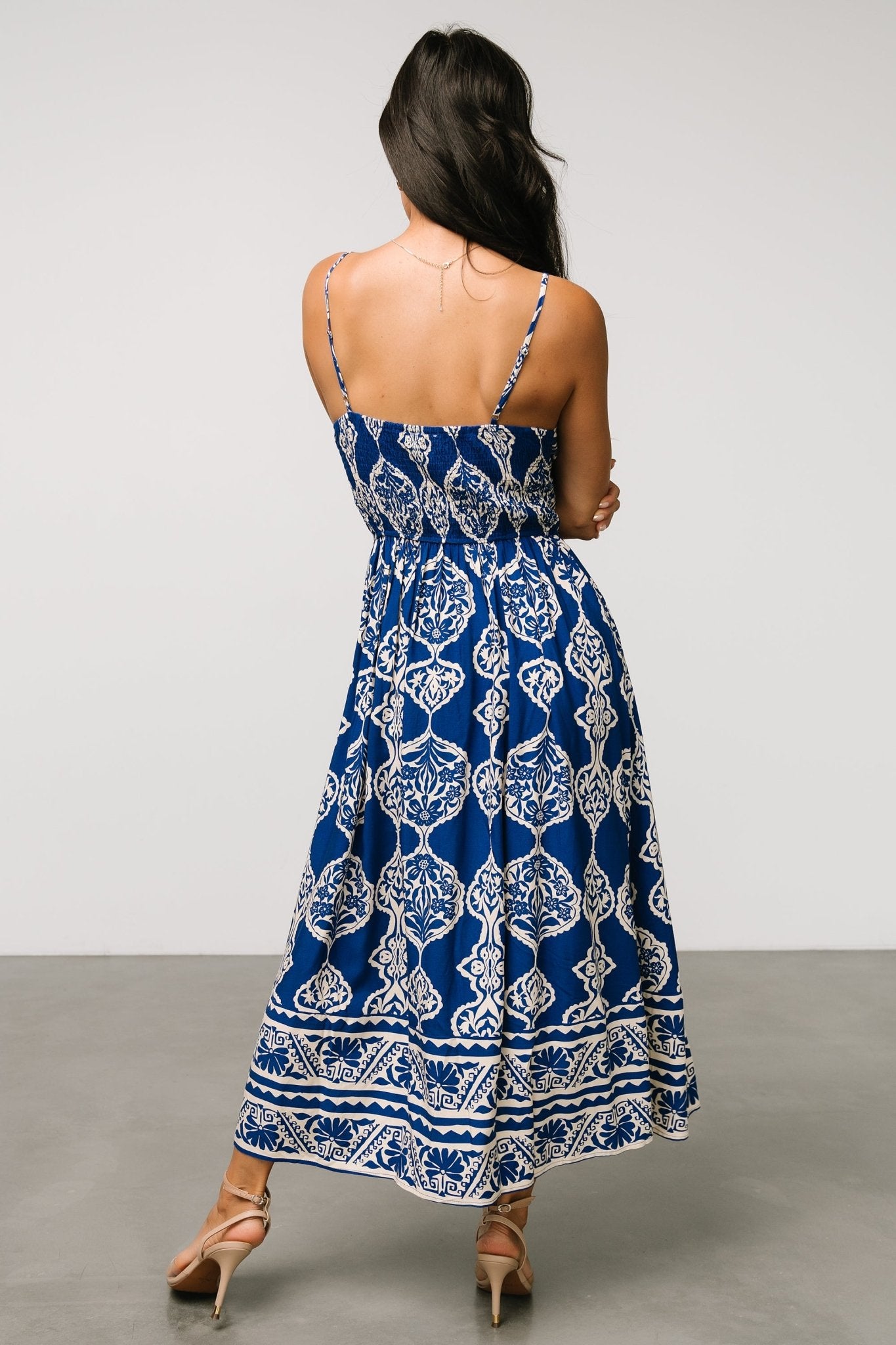 Delia Midi Dress | Blue Print Clearance Big Sale