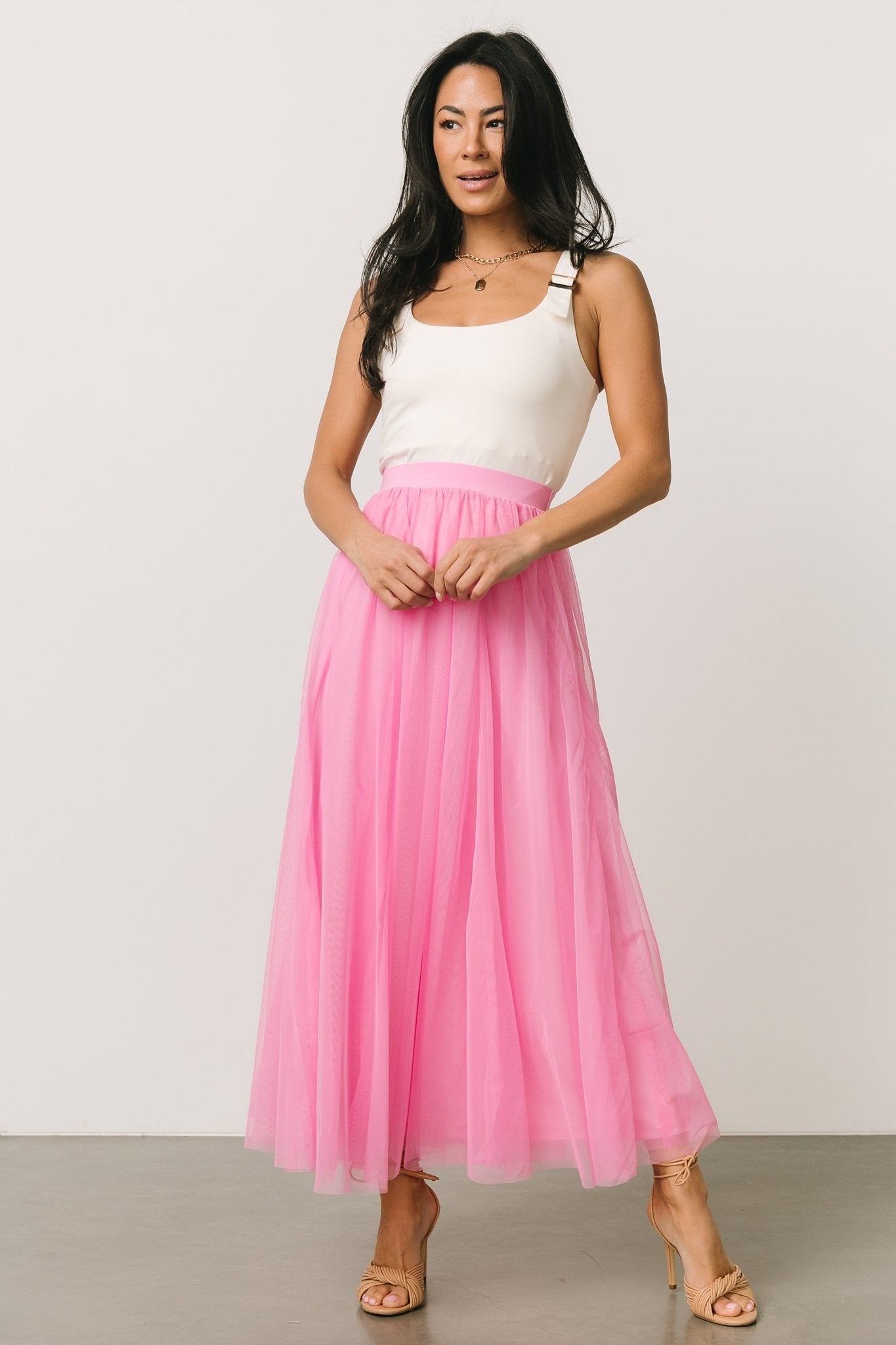 Mila Tulle Skirt | Taffy Pink On Hot Sale