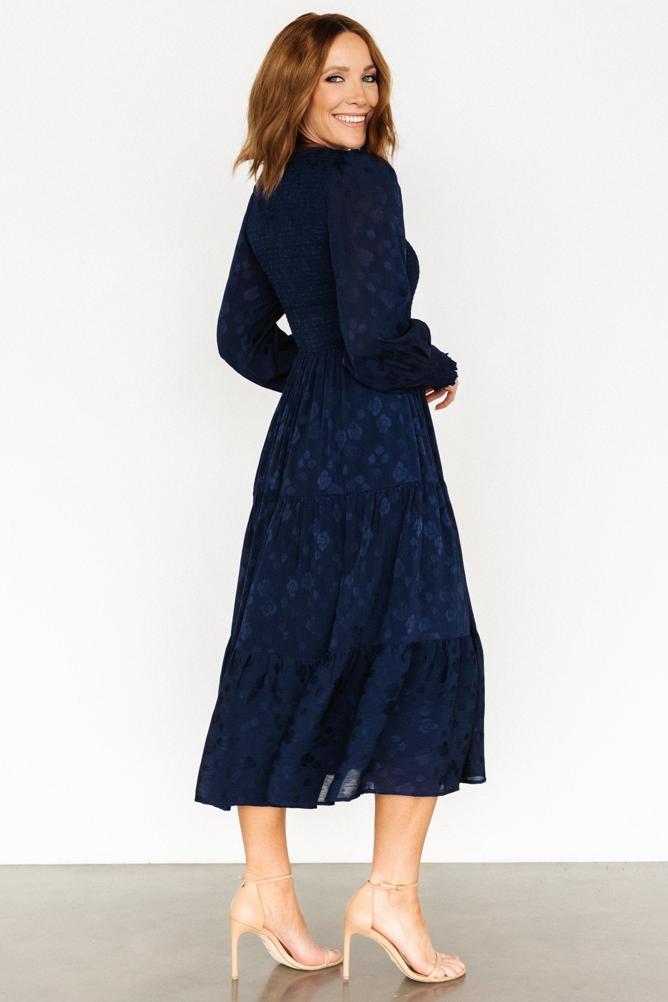 Stockholm Smocked Dress | Midnight Blue Outlet Lowest Pice