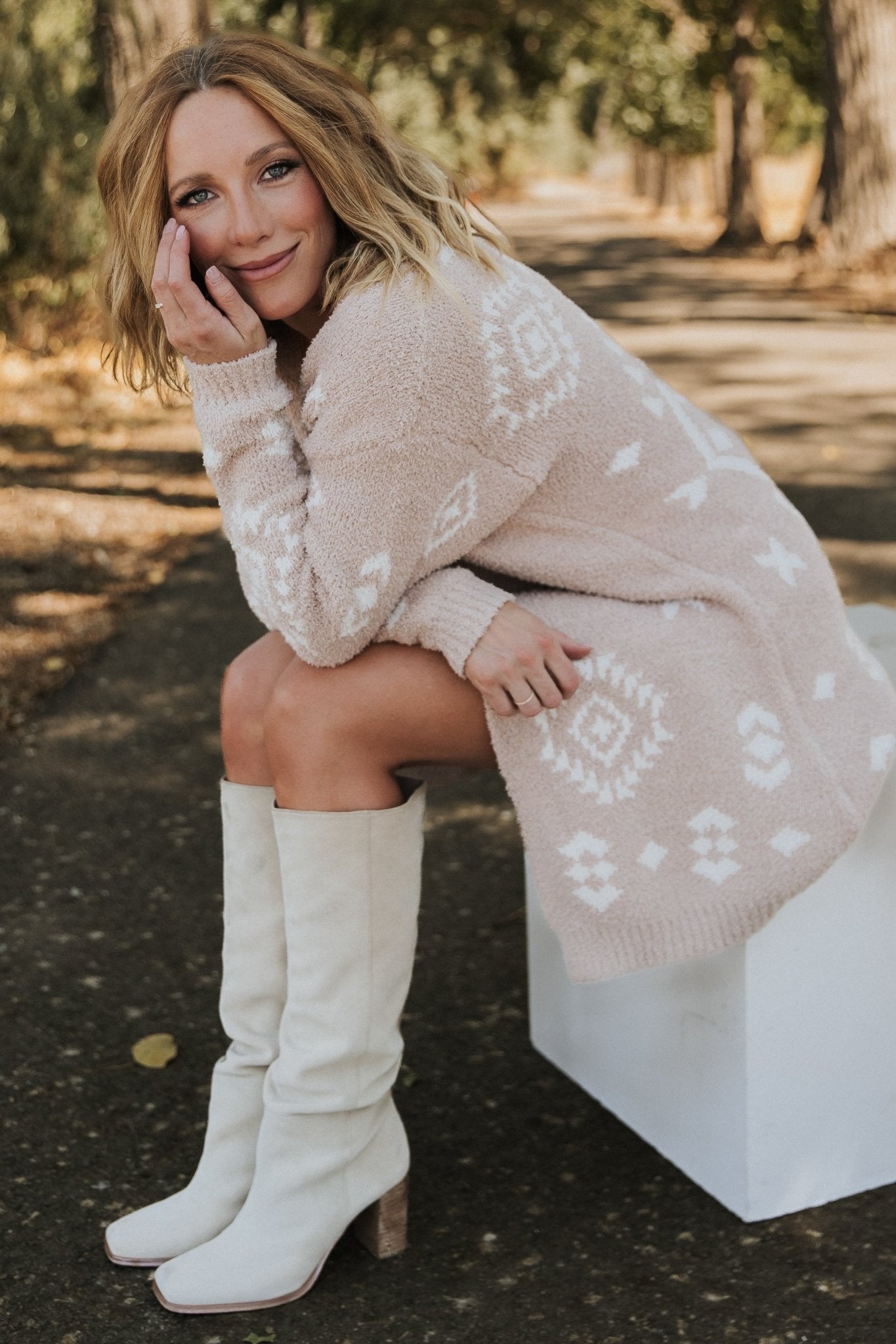 Missoula Oversized Cardigan | Sand + Off White Cheap Purchase