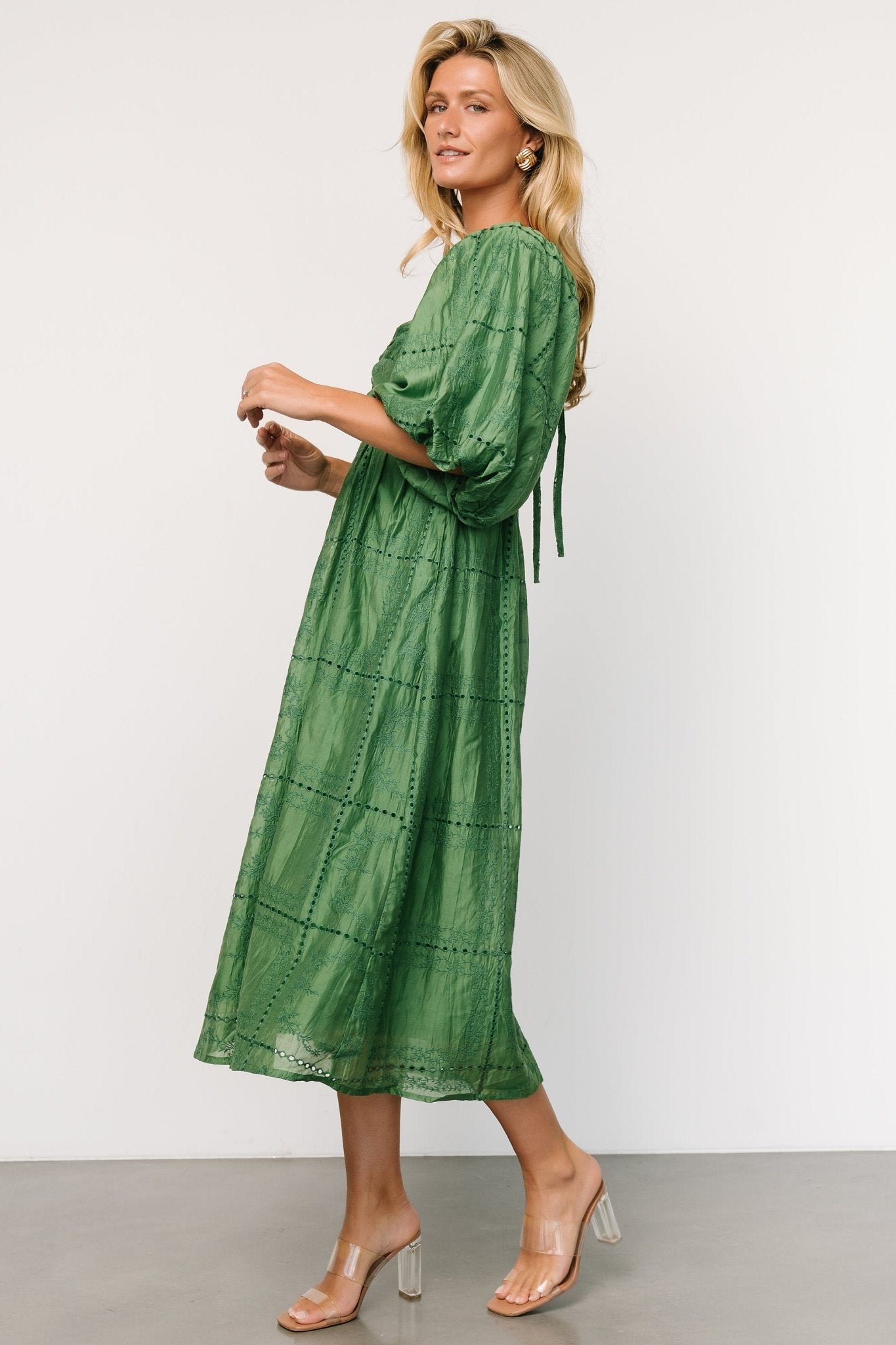 Brynn Midi Dress | Green Big Sale Cheap Online