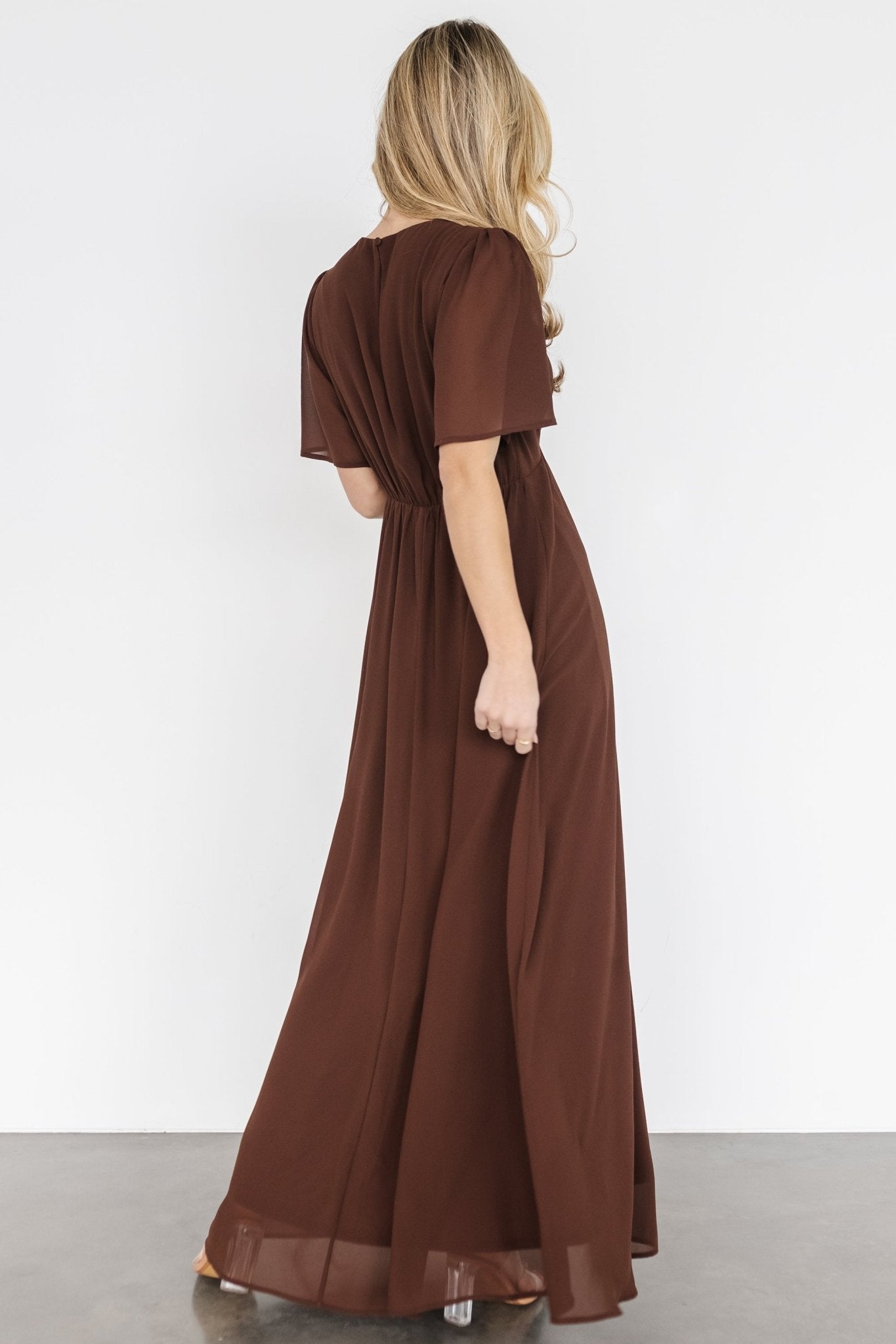 Esti Maxi Dress | Espresso Cheap Sale Free Shipping