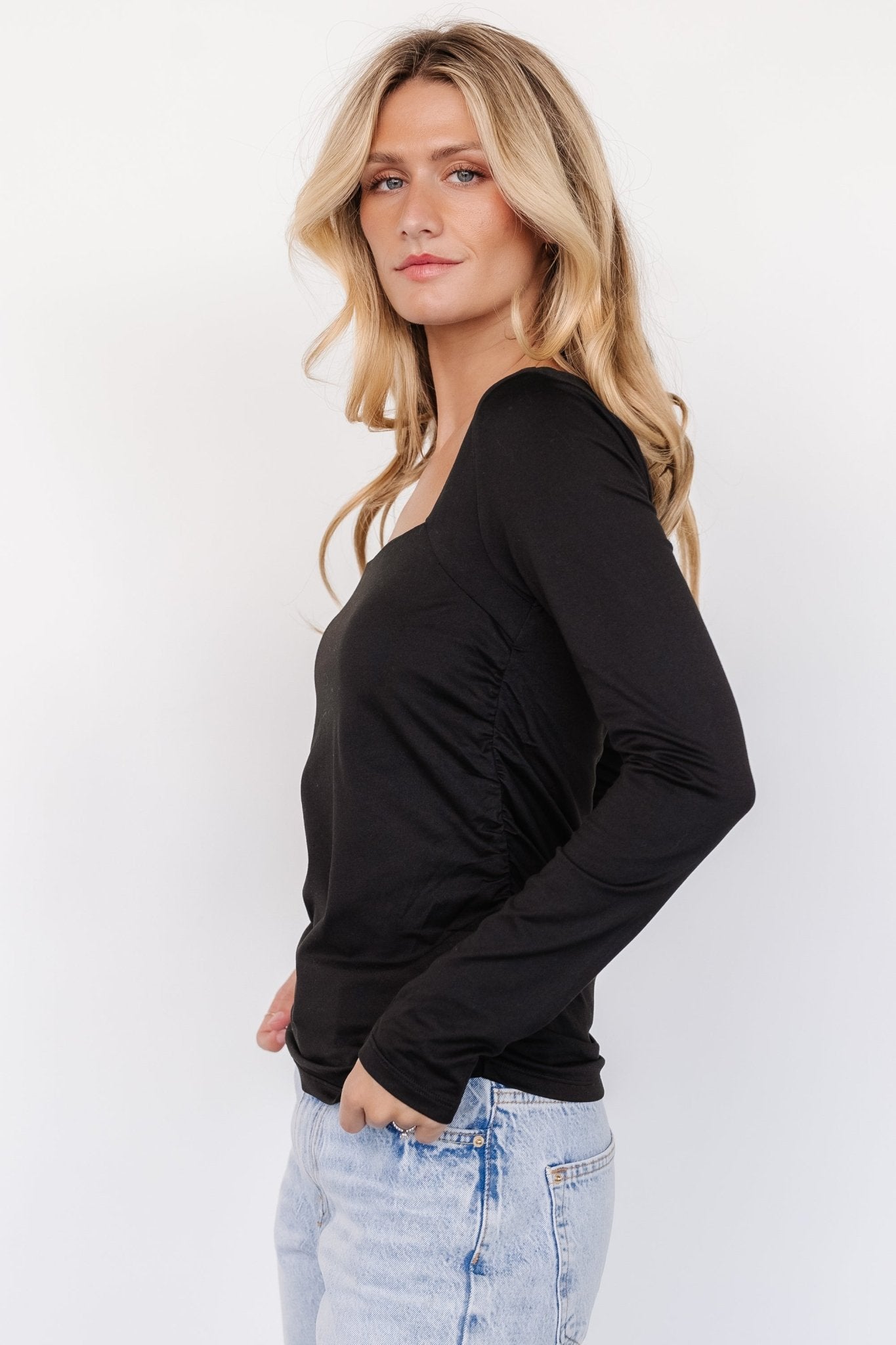 Kailee Top | Black Cheap Sale New