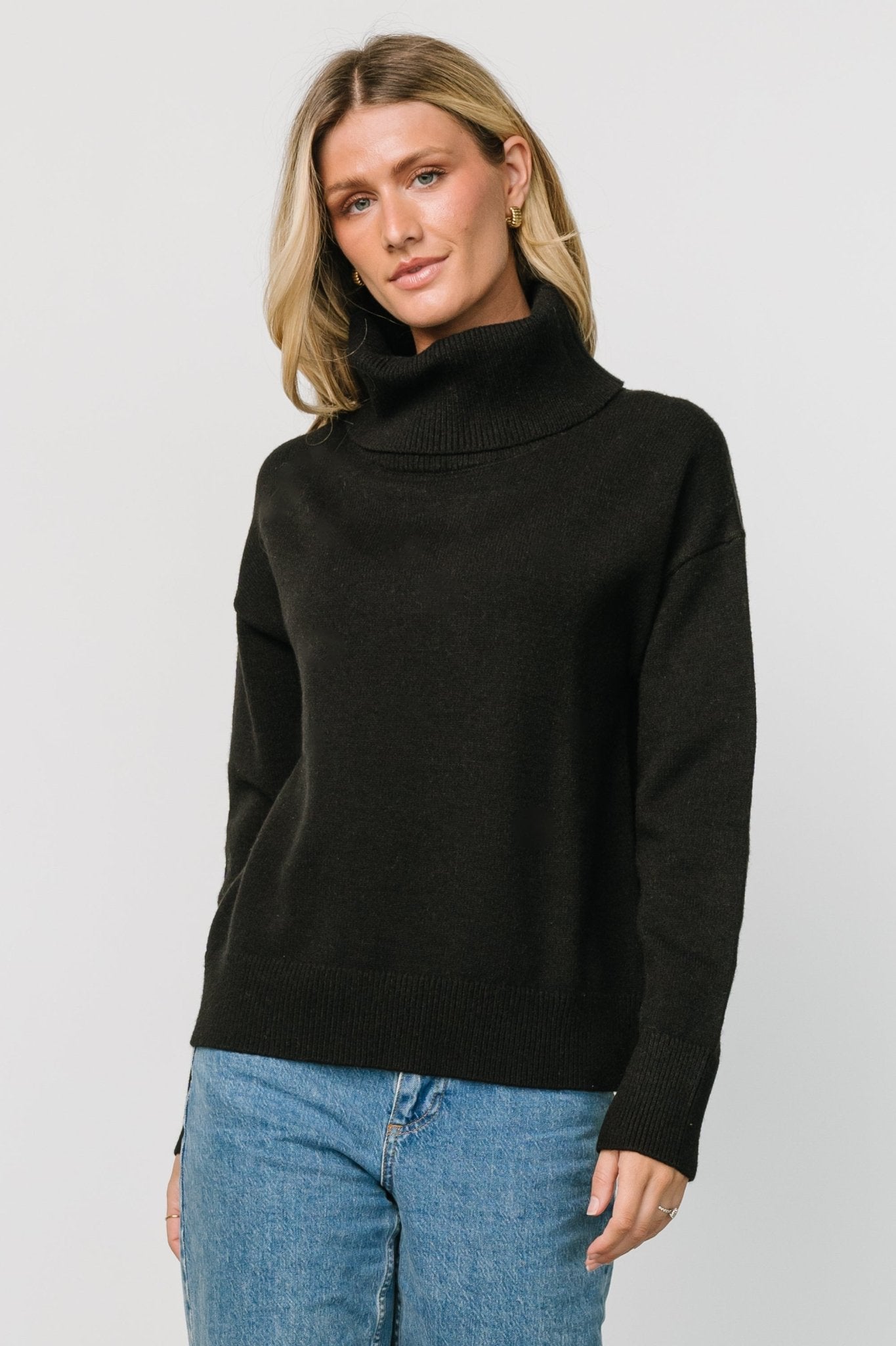 Tera Turtleneck Sweater | Black Outlet Best Sale