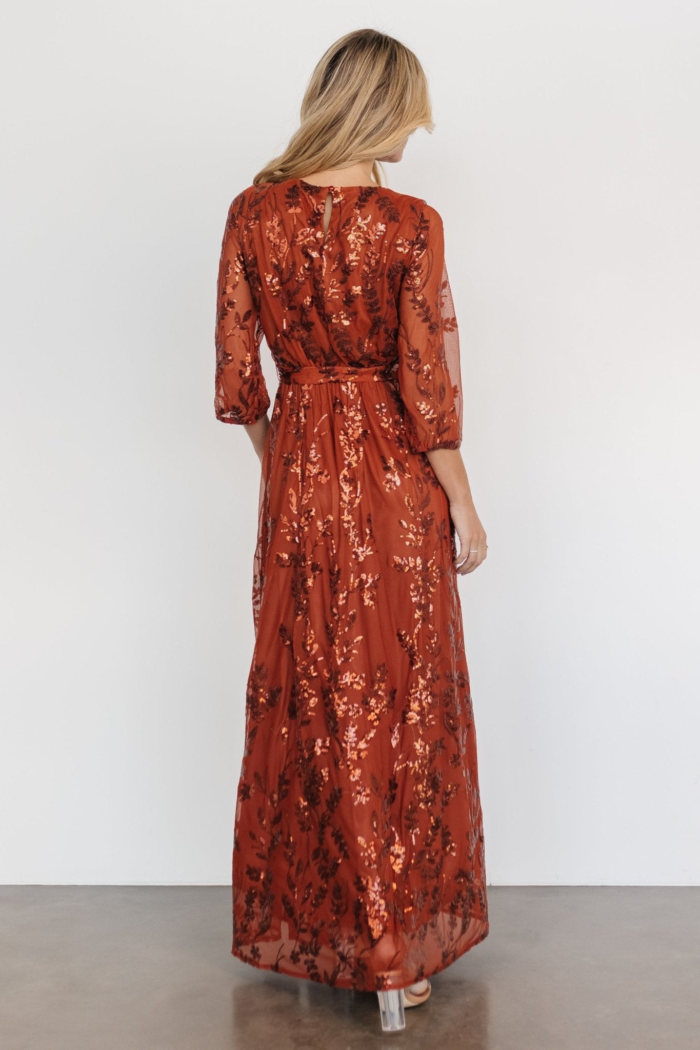 Destiny Sequin Maxi Dress | Cinnamon Big Discount Cheap Pice