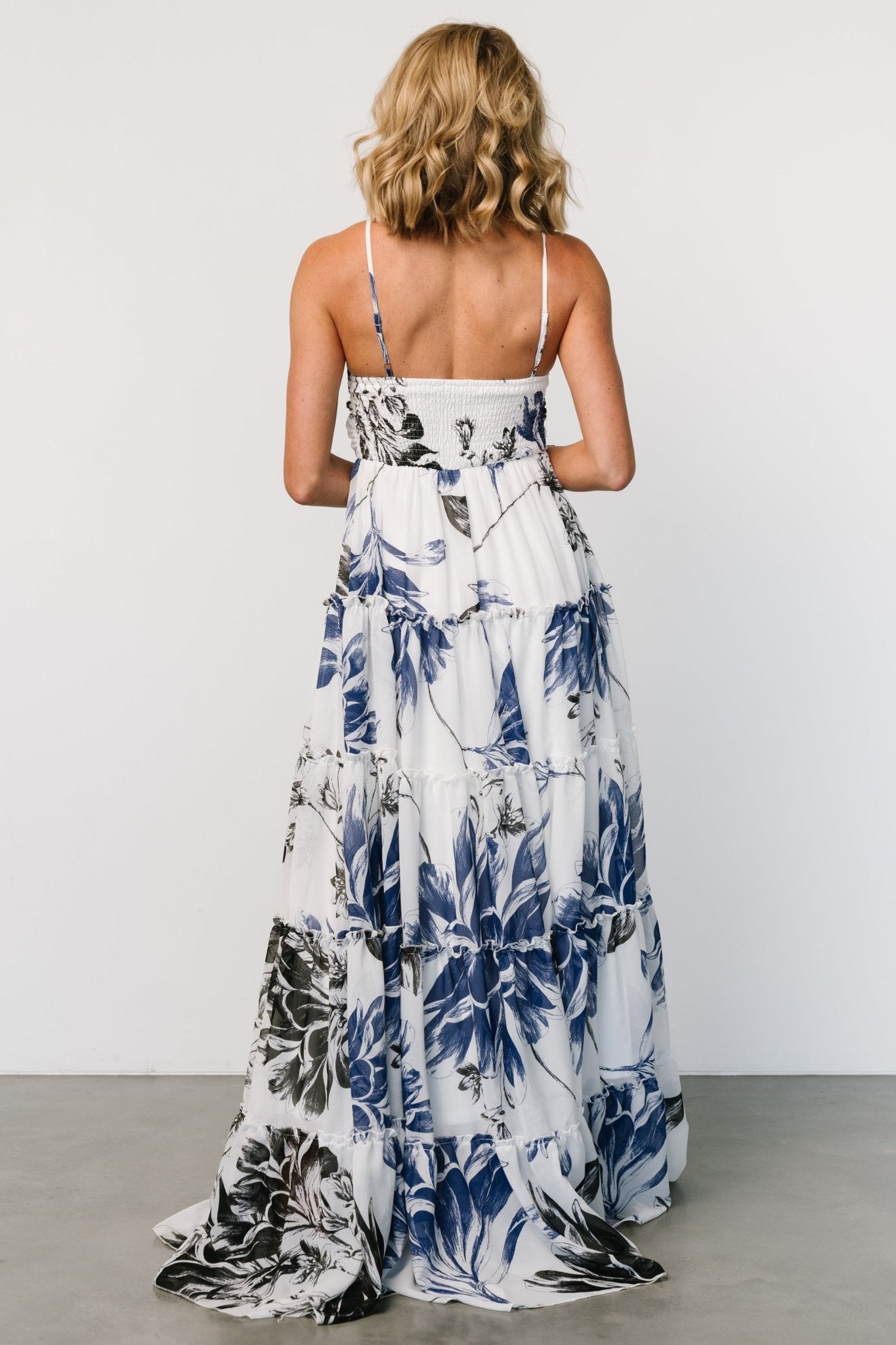 Charmaine Maxi Dress | Navy + Black Floral Clearance Online Amazon