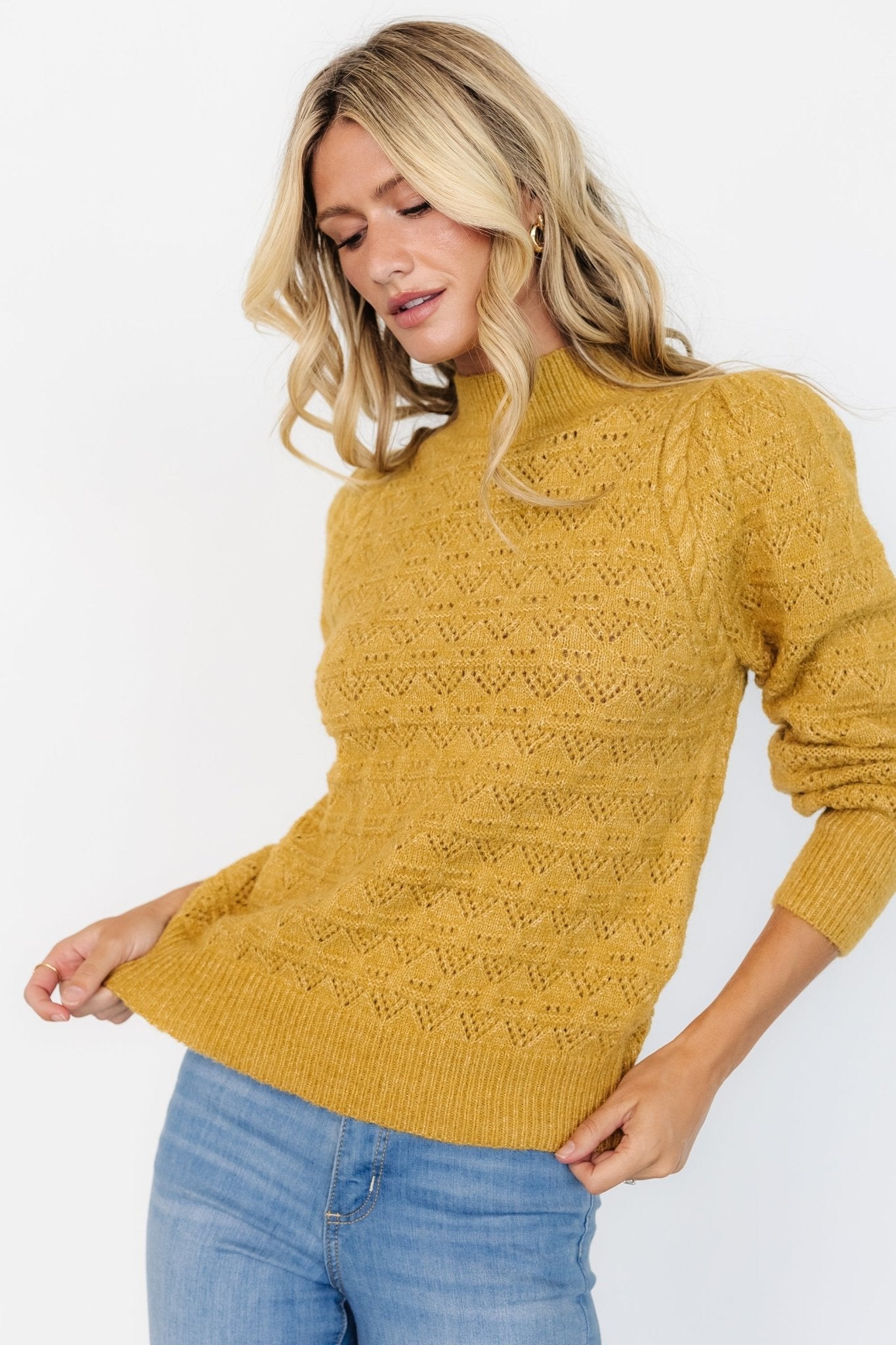 Grayson Sweater | Vintage Mustard Cheap Explore