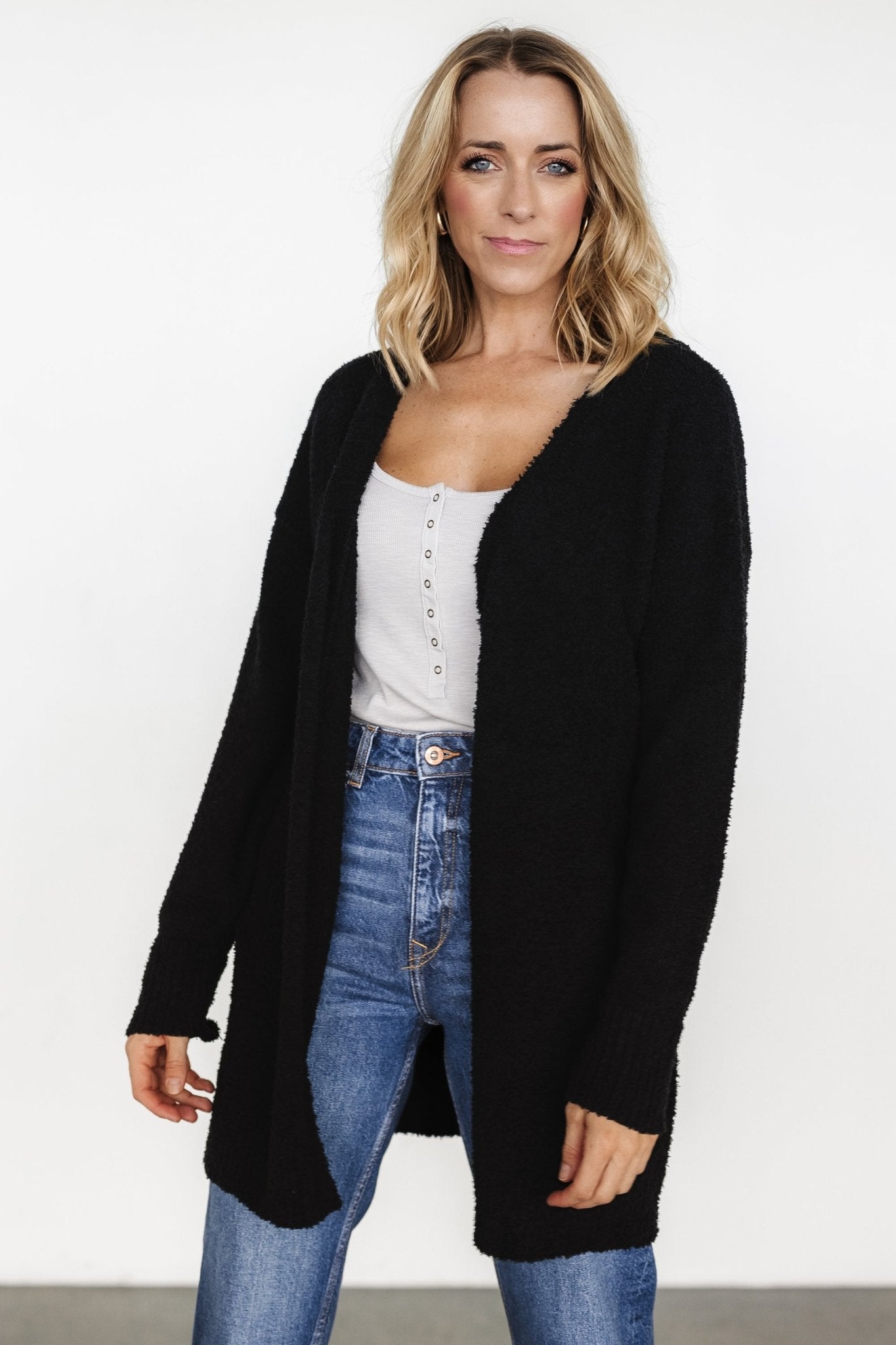 Larsen Cardigan | Black Discount Cheap Online