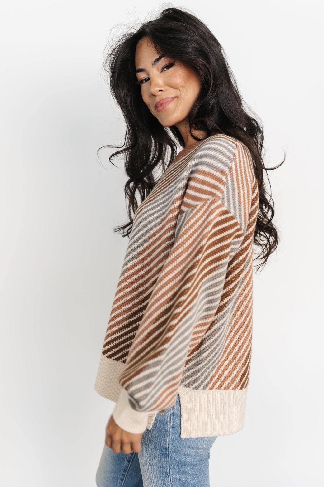 Baldwin Striped Sweater | Multi Professional Online