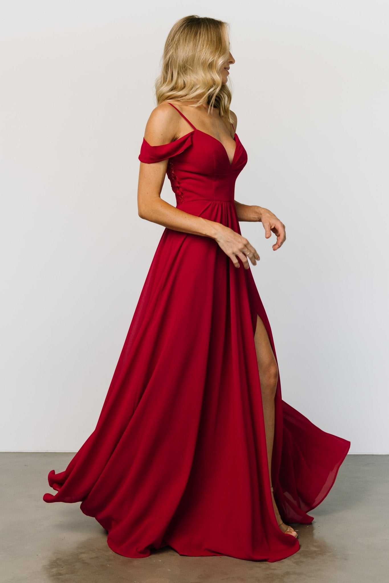 Bianca Lace Maxi Dress | Crimson Buy Cheap Tumblr