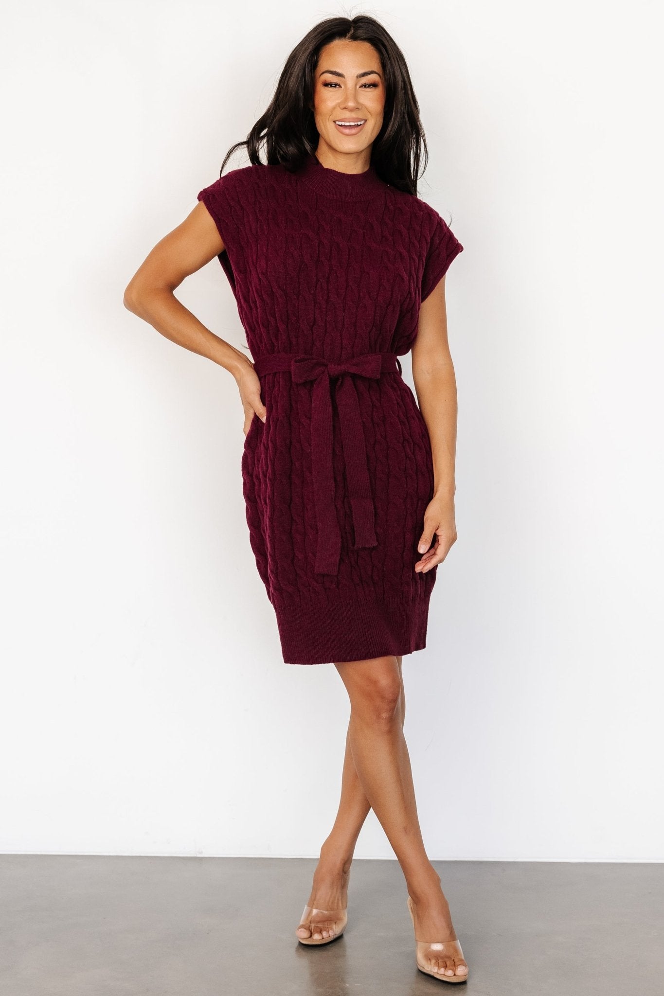 Kambri Cable Knit Sweater Dress | Mulberry Discount Order