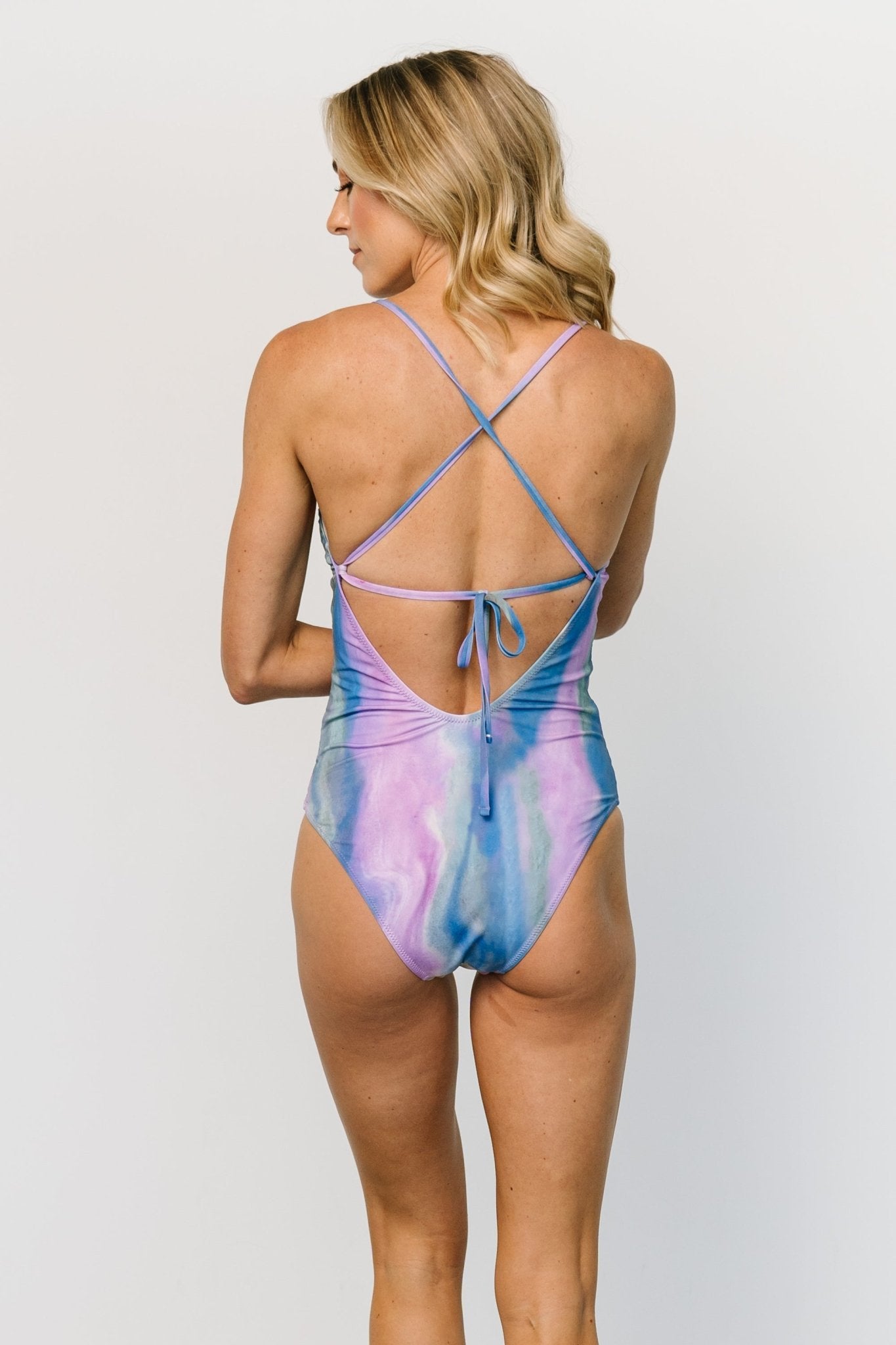 Mykonos One Piece | Purple + Blue Buy Cheap Limited Edition