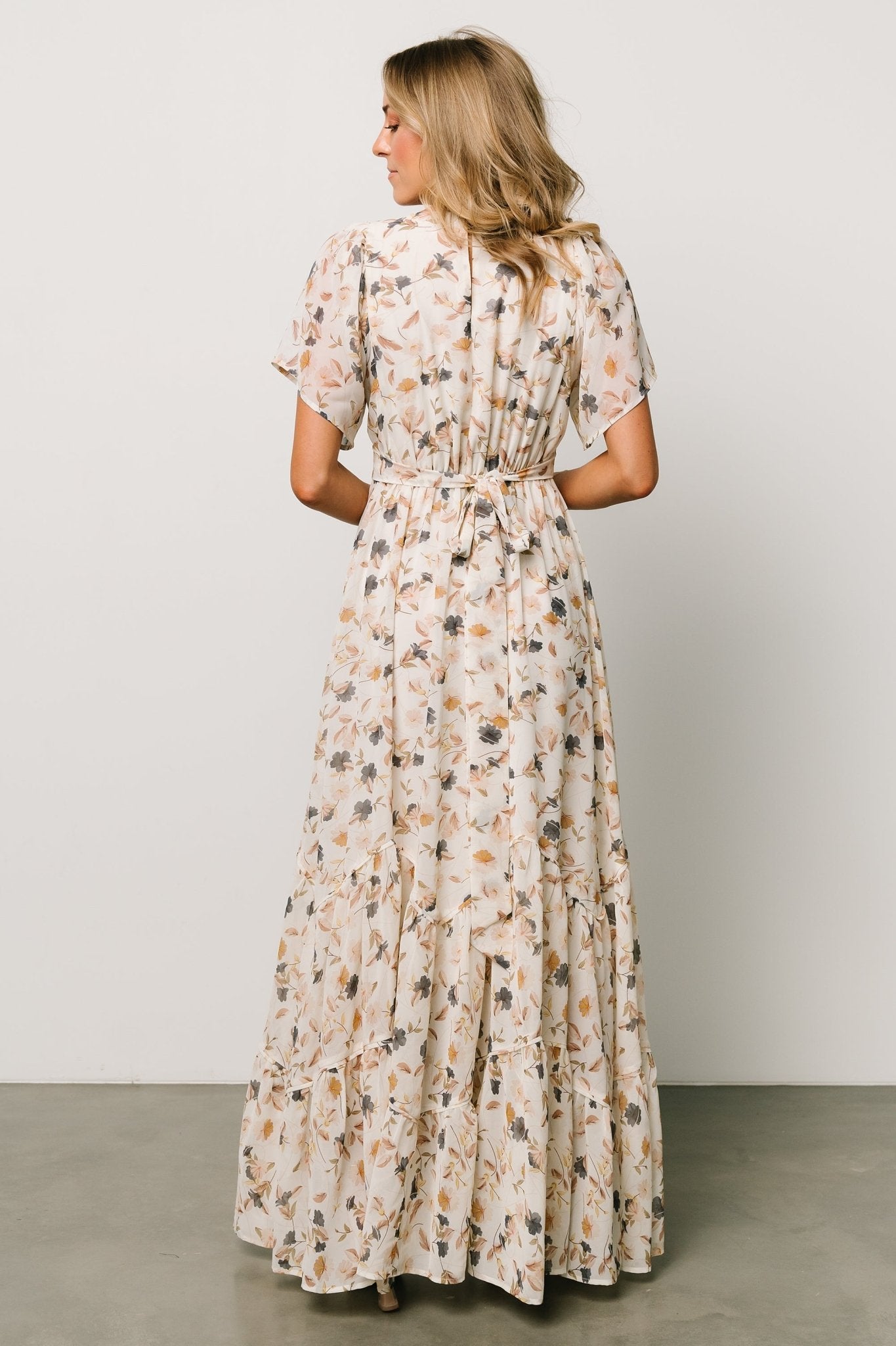 Katherine Maxi Dress | Multi Floral Collections For Sale