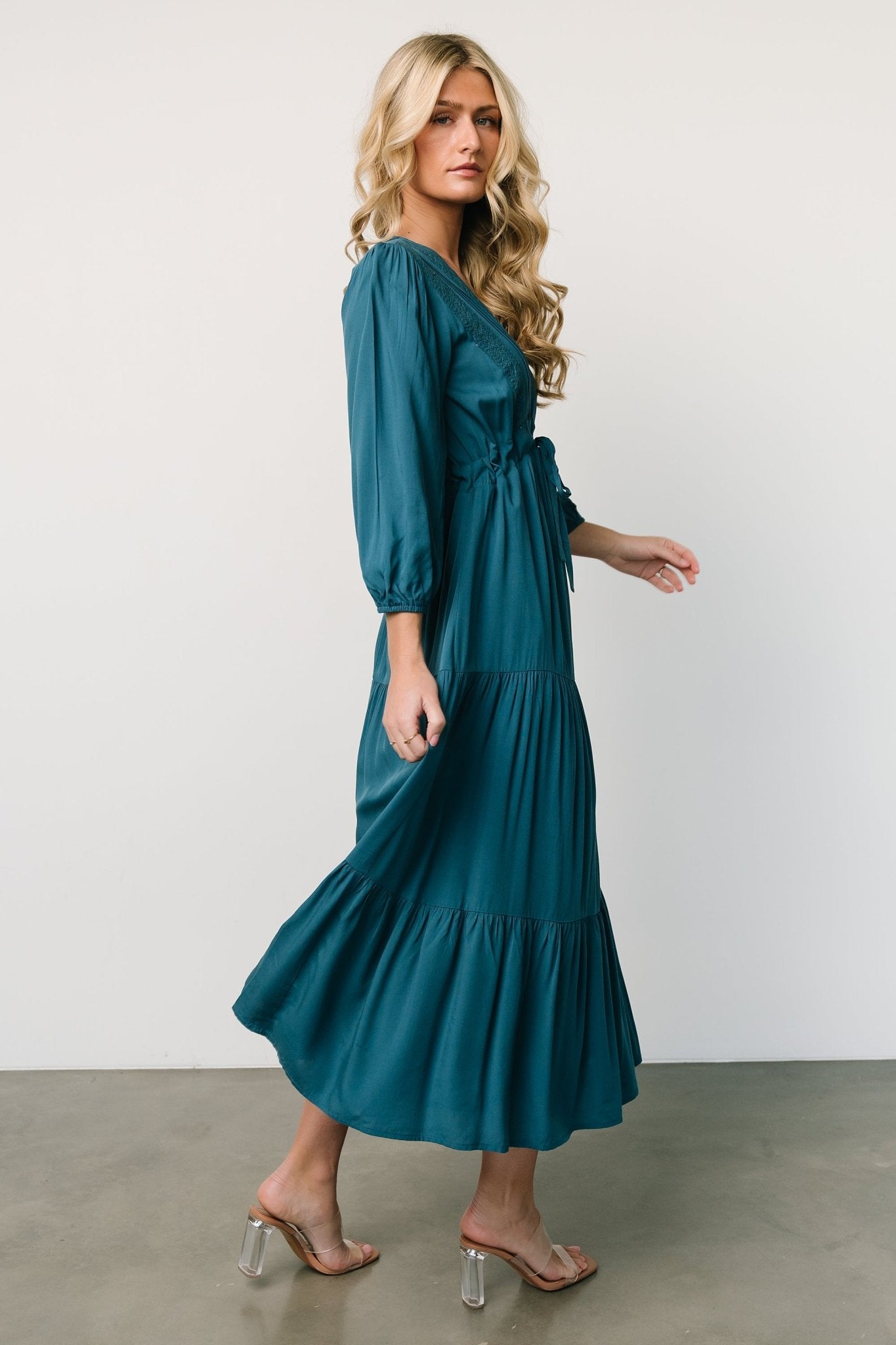 Phillips Maxi Dress | Persian Blue Free Shipping Tumblr