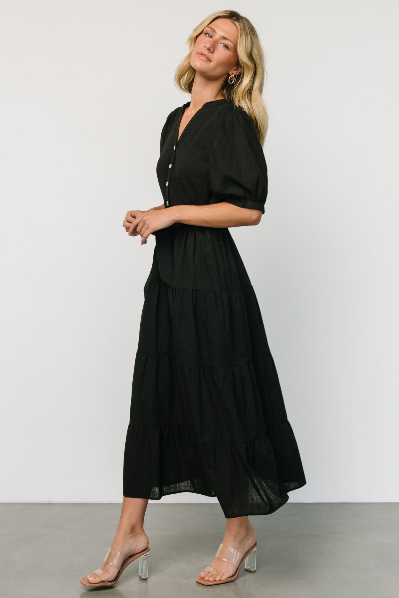 Camille Maxi Dress | Black Cheap Buy