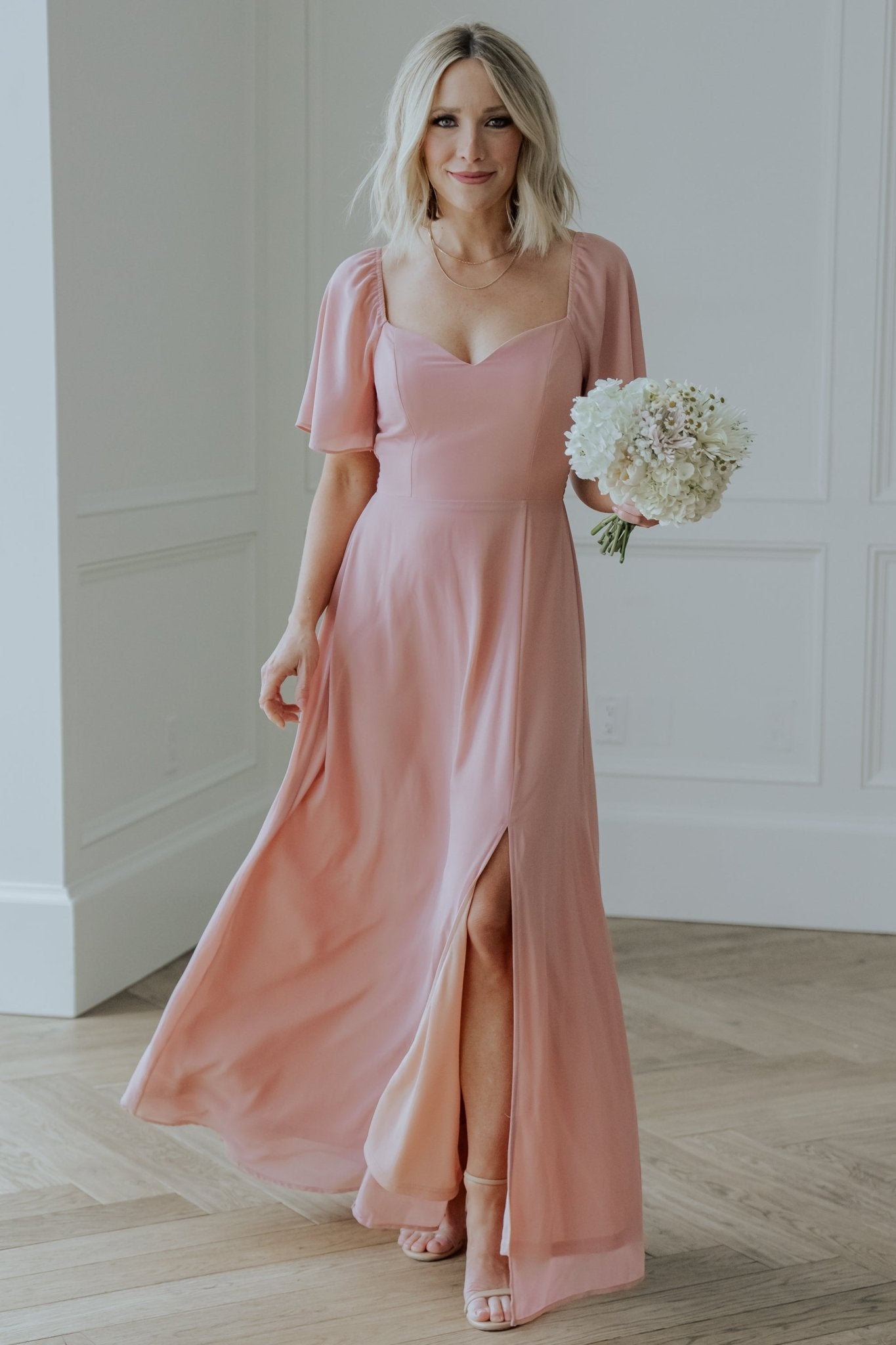 Sierra Sweetheart Maxi Dress | Blush Free Shipping Footlocker Finishline