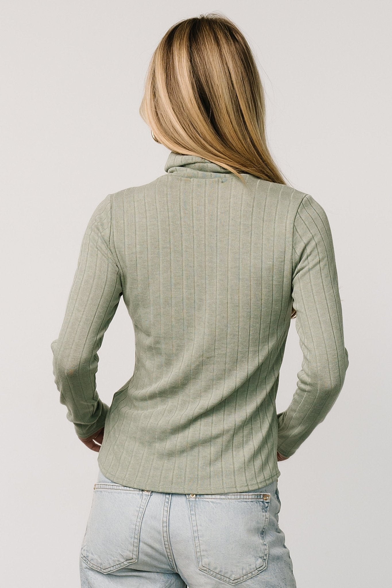 Axel Turtleneck Top | Sage Cheap Shop