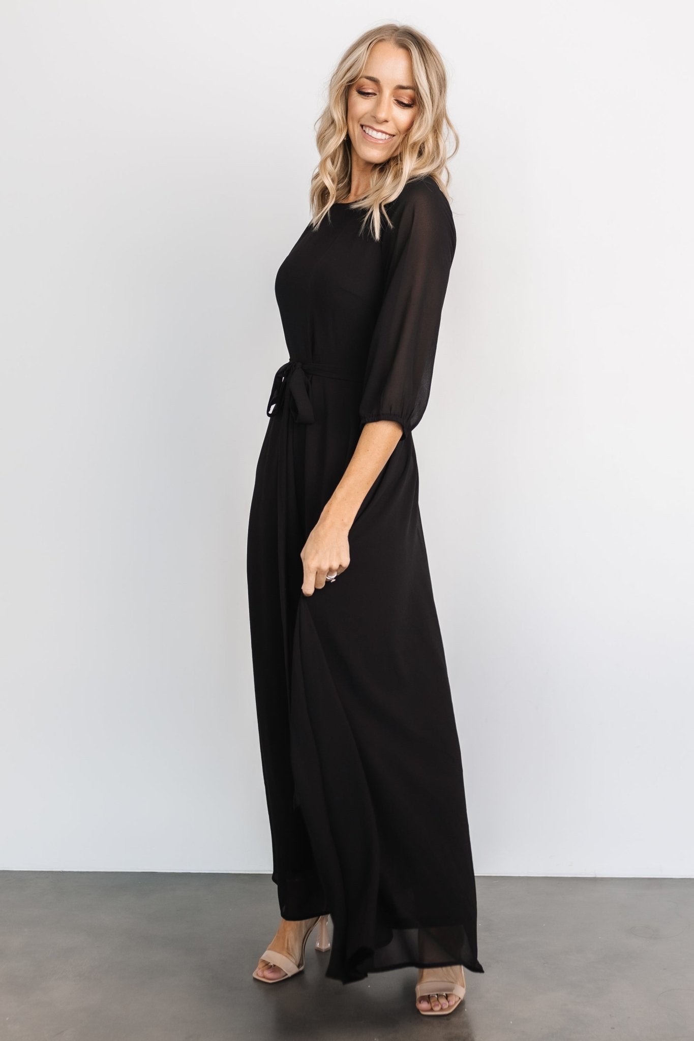 Rebecca Maxi Dress | Black Sale Online Cheap