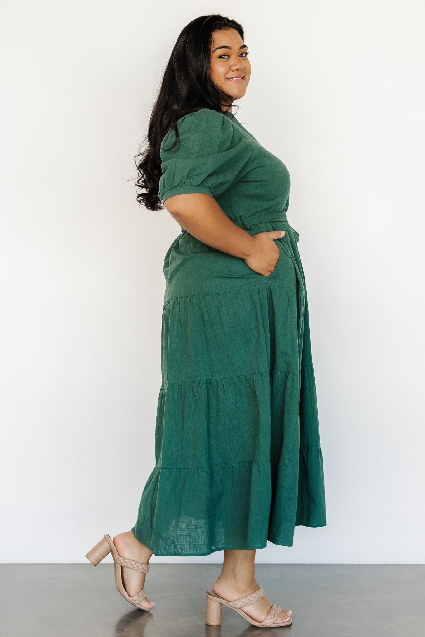 Camille Maxi Dress | Vintage Green Outlet New Arrival