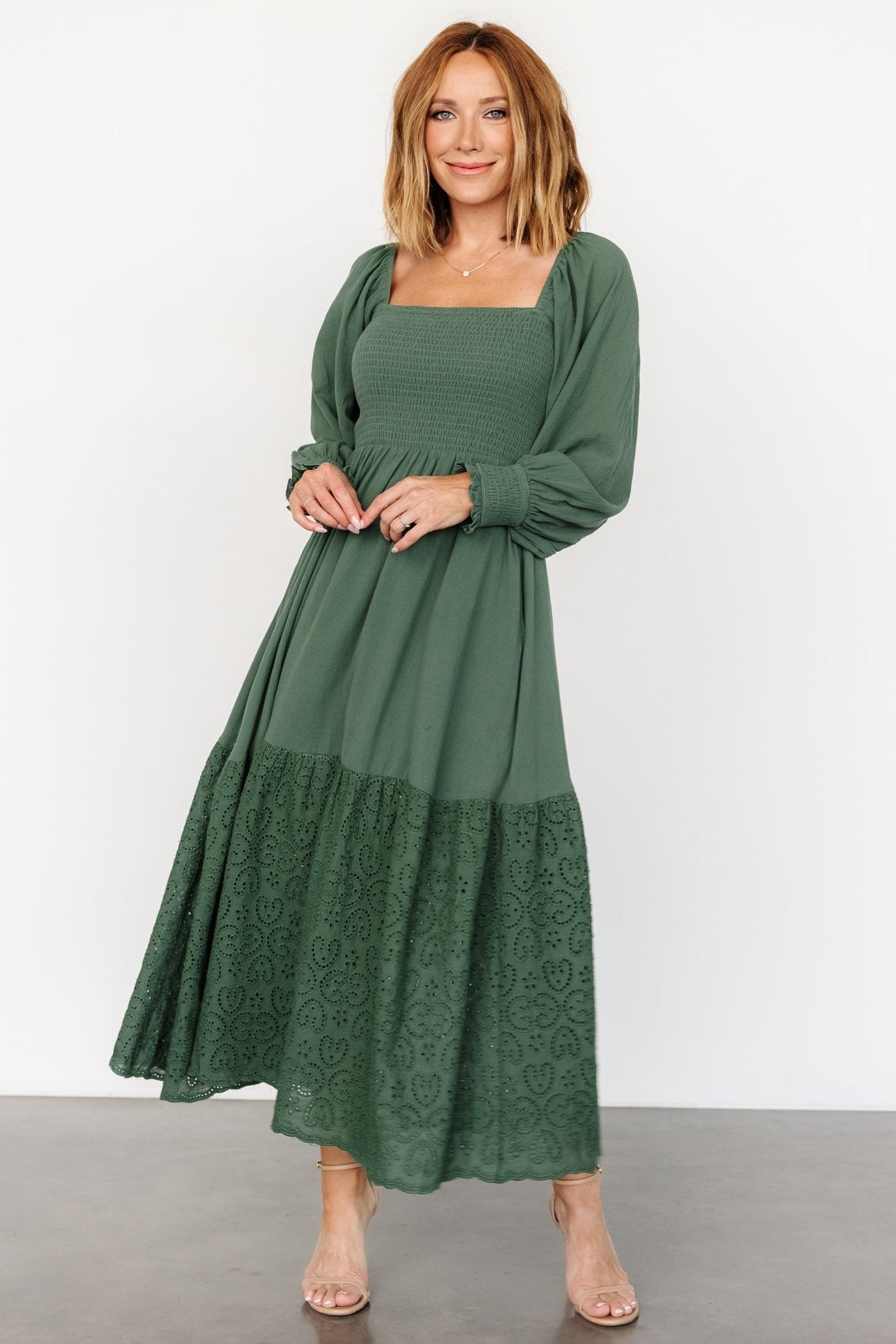 Marcella Maxi Dress | Green Big Sale