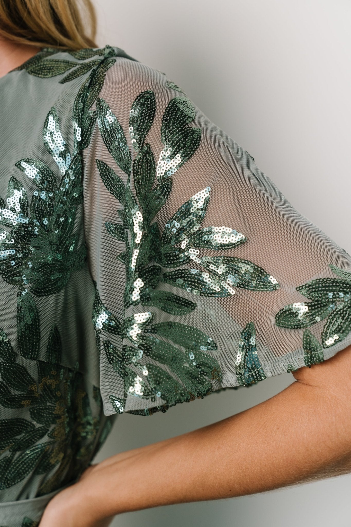 Muse Sequin Maxi Dress | Eucalyptus Clearance Store Sale Online