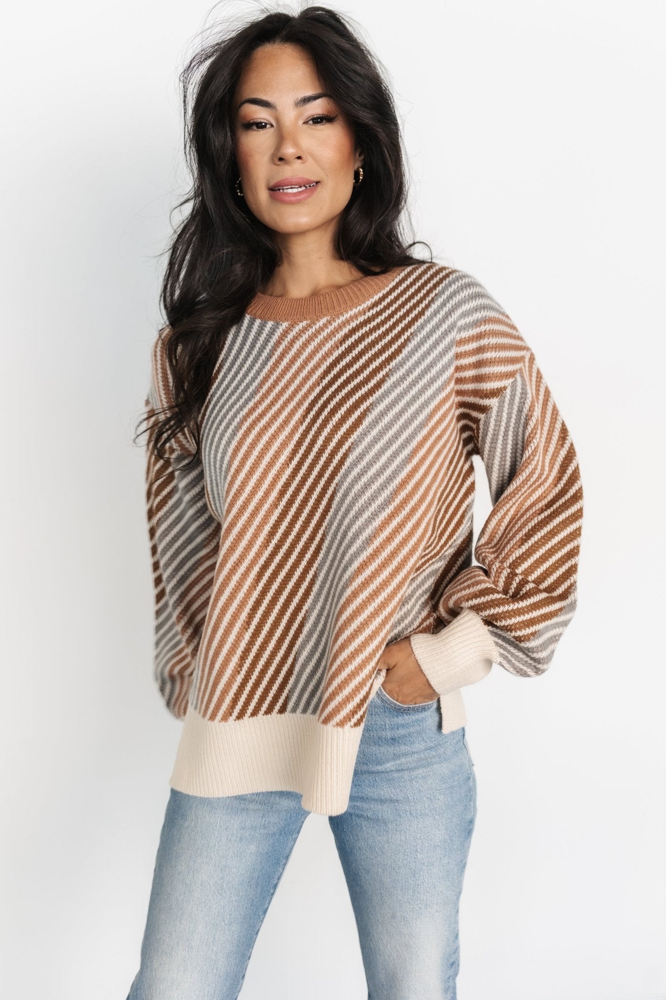 Baldwin Striped Sweater | Multi Professional Online