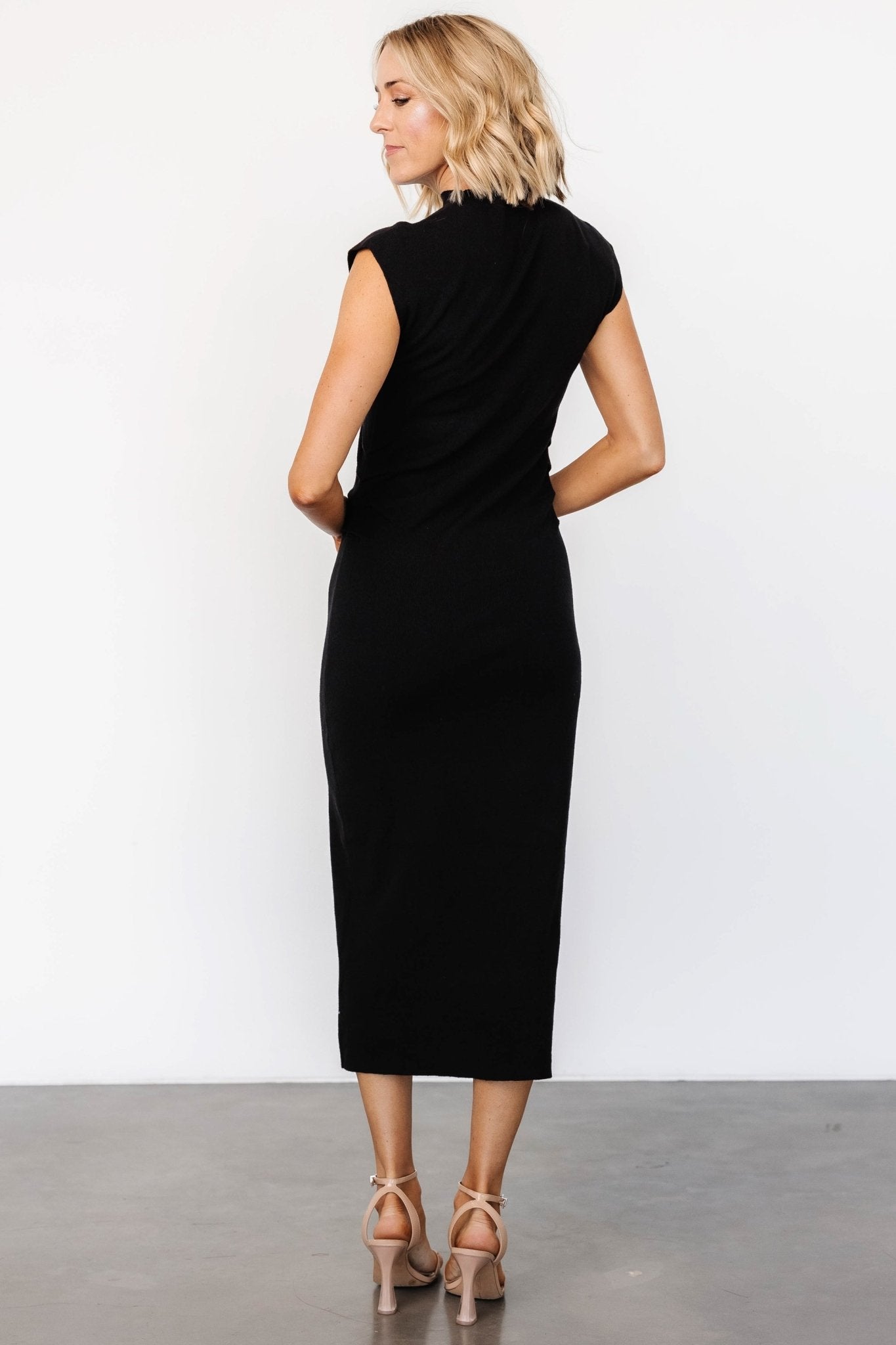 Harriet Midi Dress | Black Free Shipping Wiki